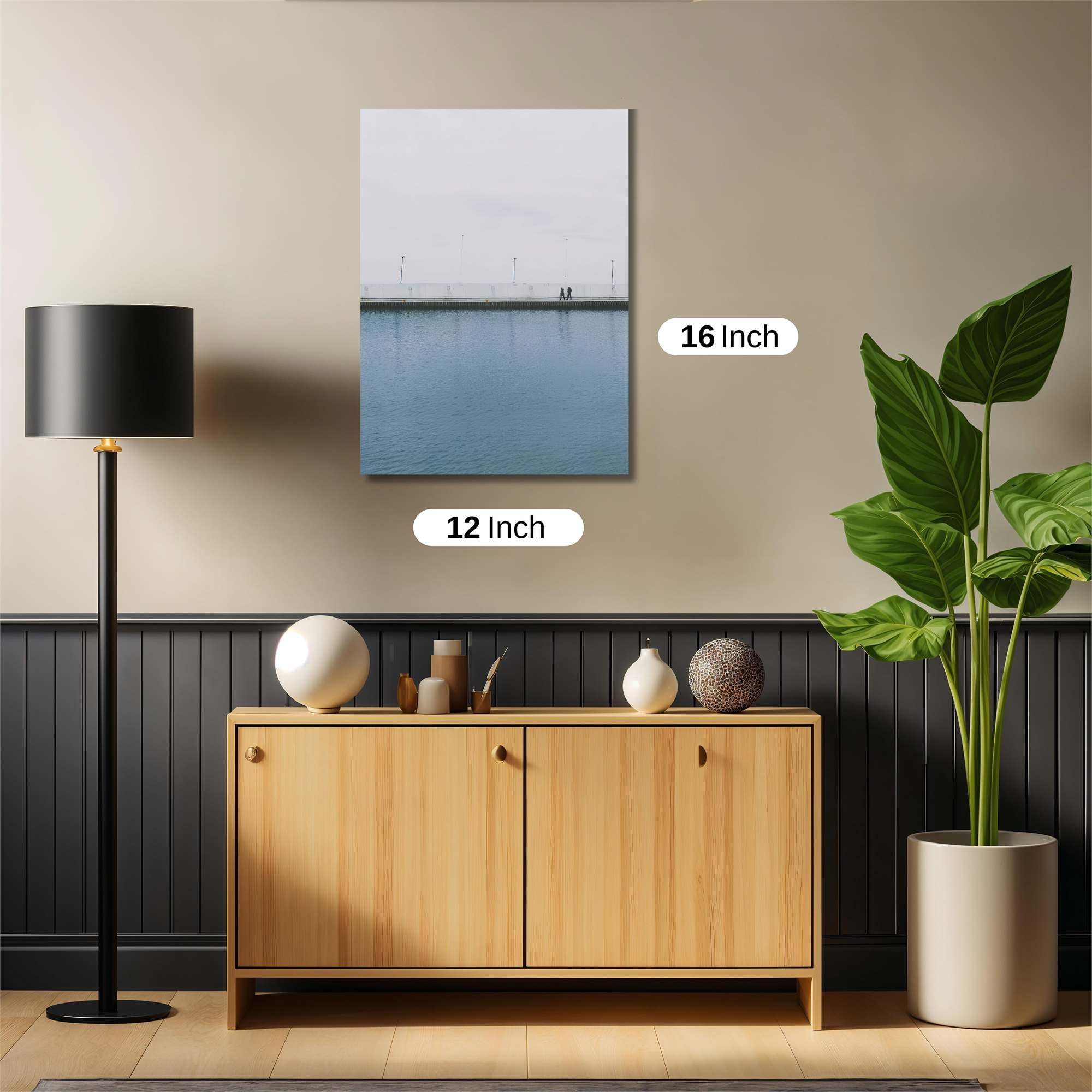 Bridge Solitude Safe Wall Magnetic / M