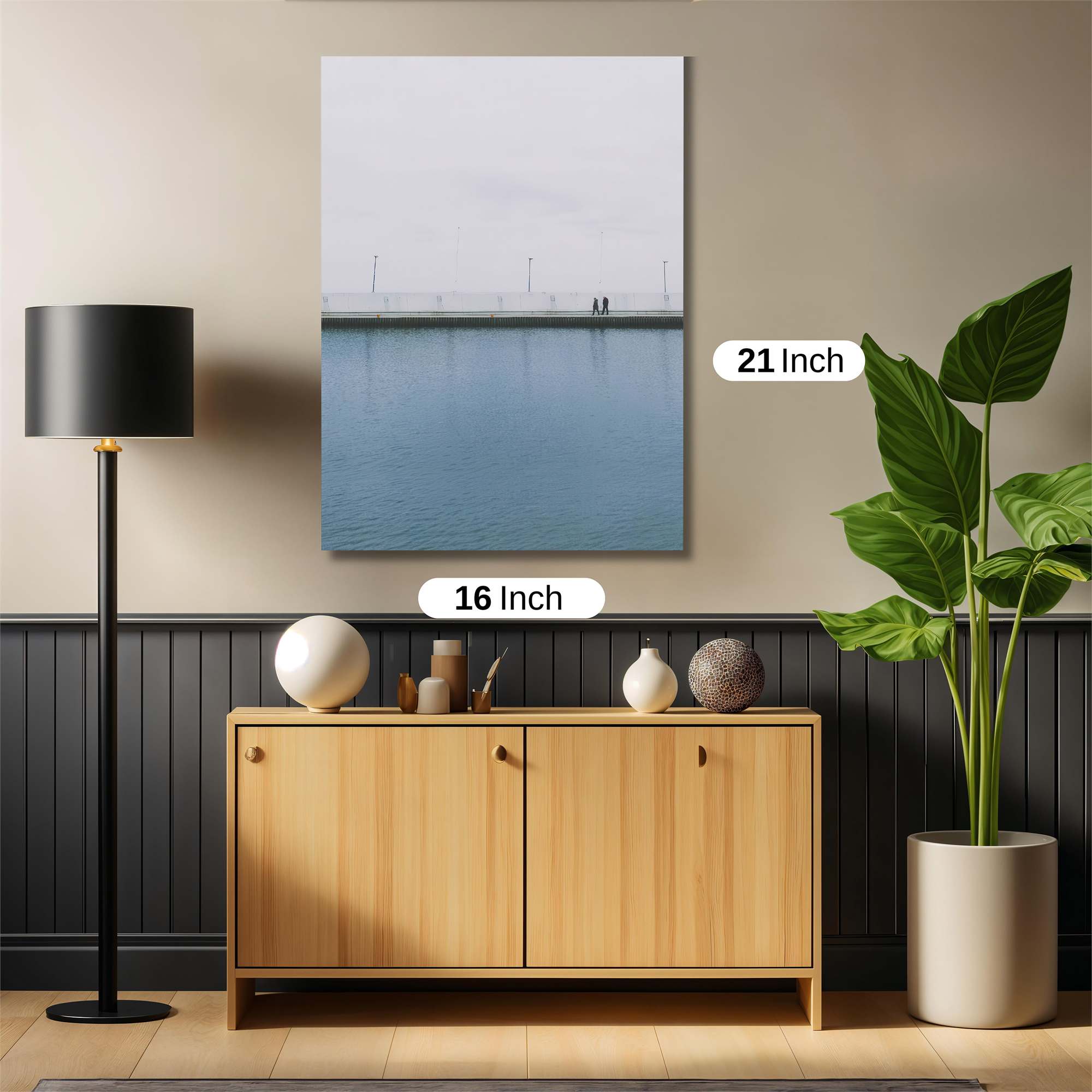 Bridge Solitude Safe Wall Magnetic / M