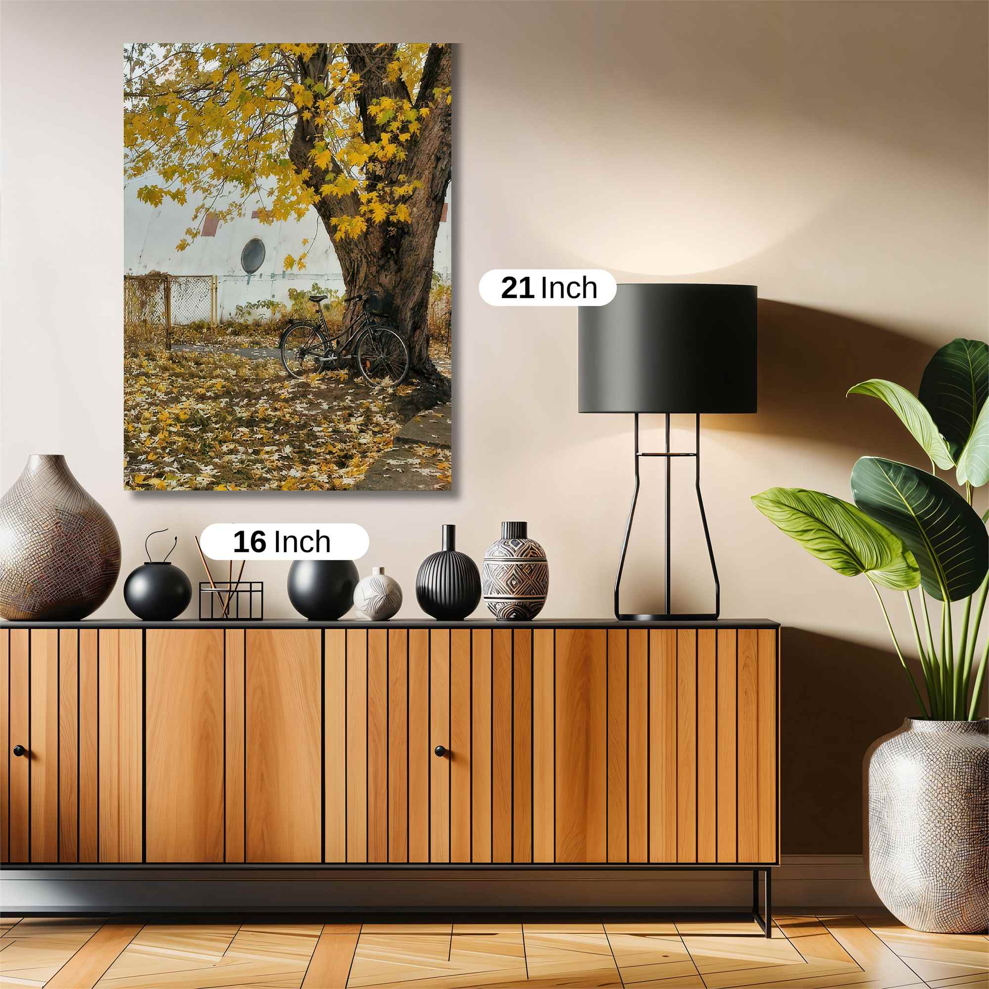 Autumnal Solitude Safe Wall Magnetic / M