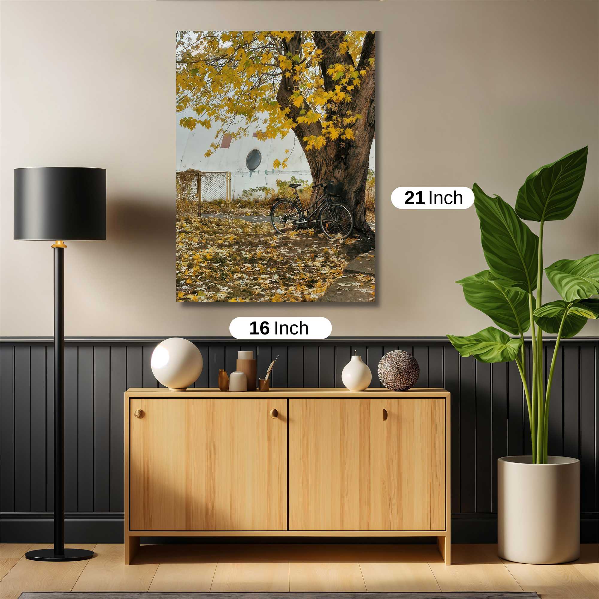 Autumnal Solitude Safe Wall Magnetic / M