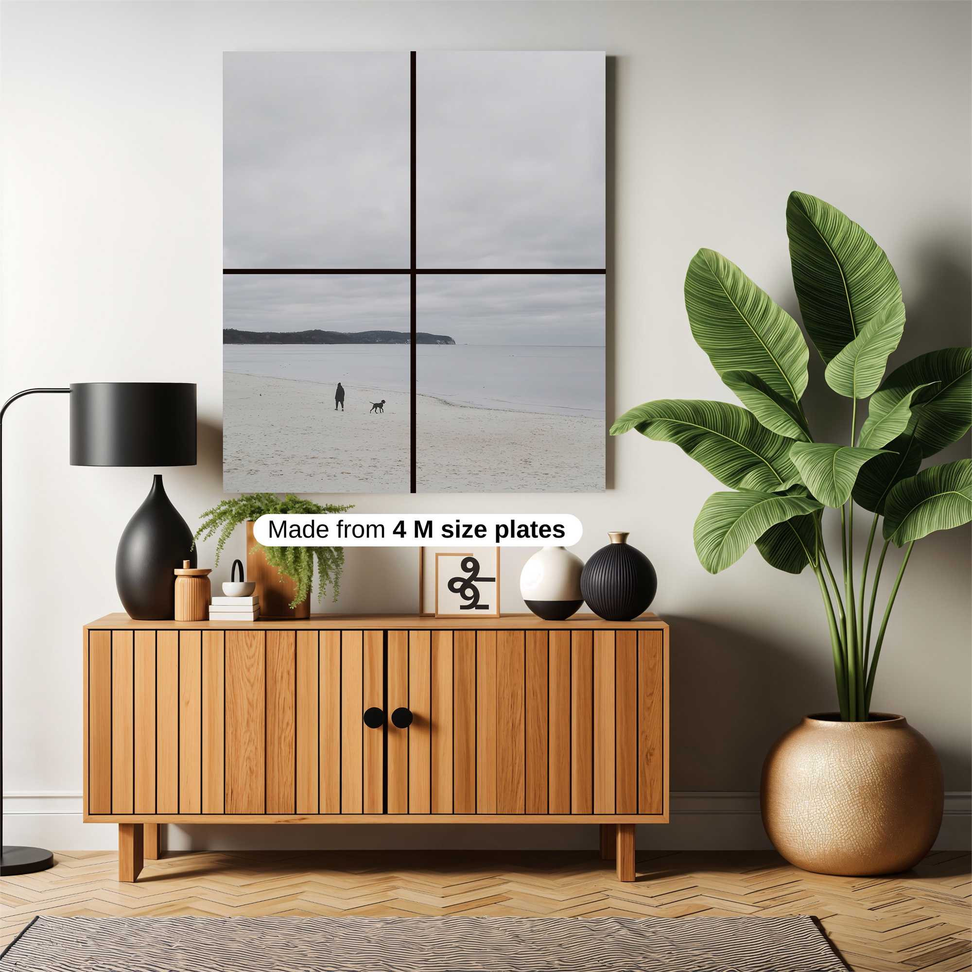 Beach Serenity Safe Wall Magnetic / M