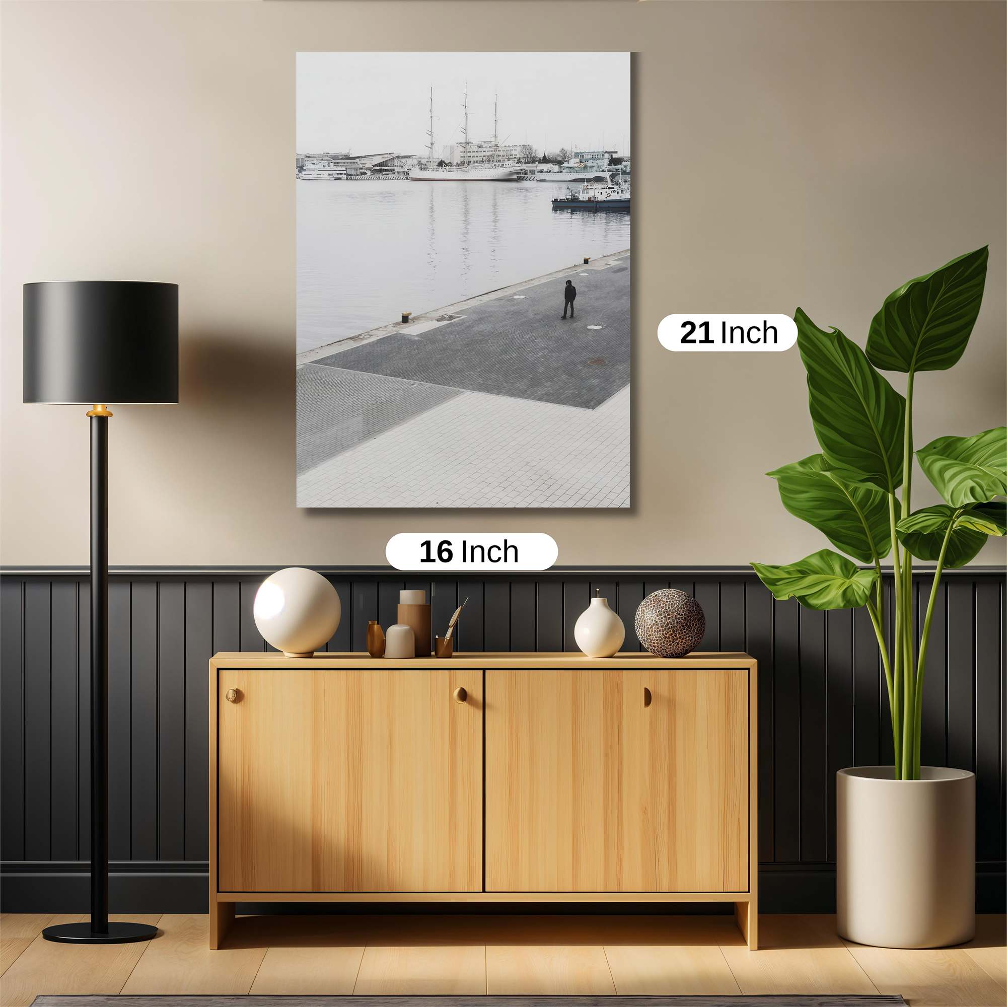 Harbor Solitude Safe Wall Magnetic / M