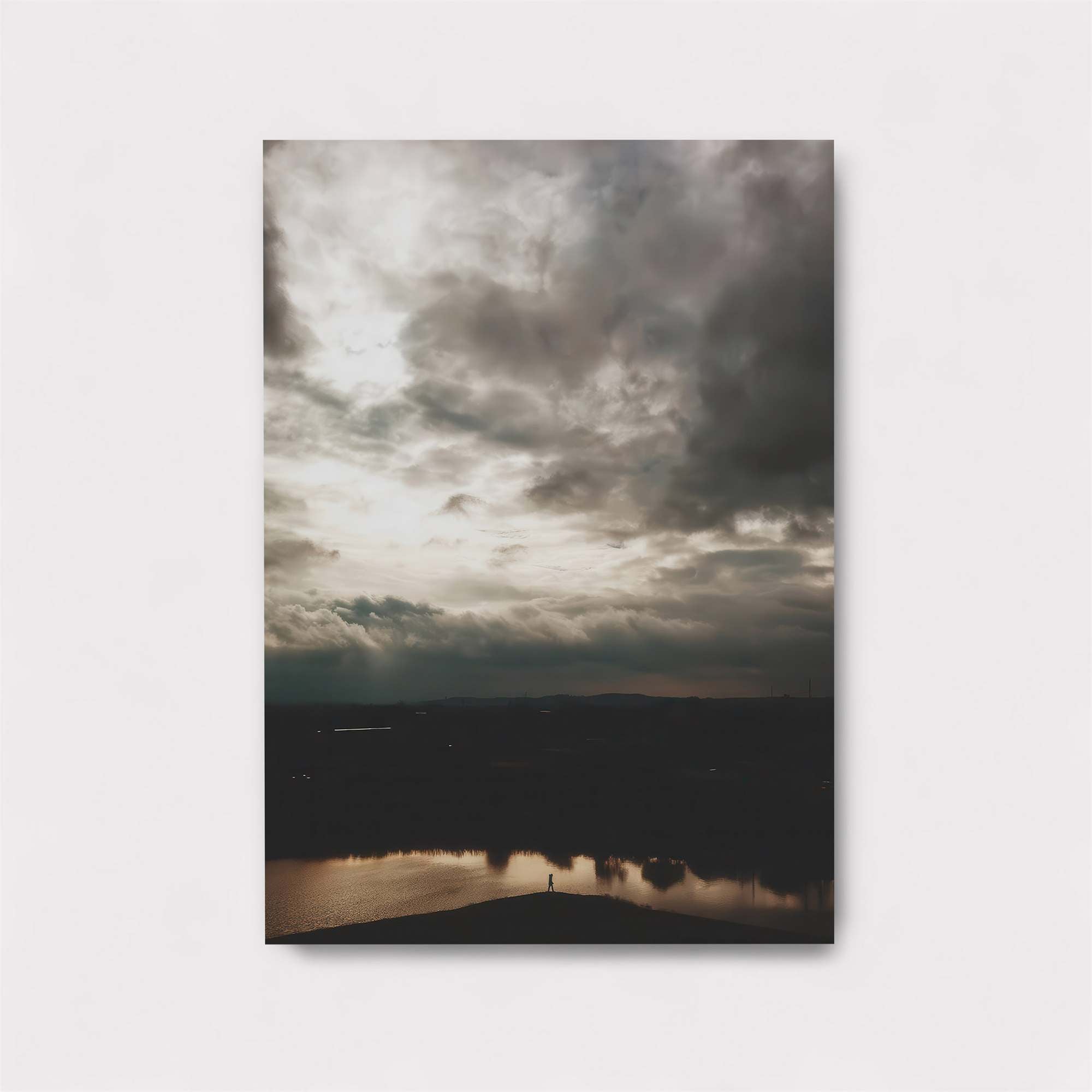Stormy Reflection Safe Wall Magnetic / M