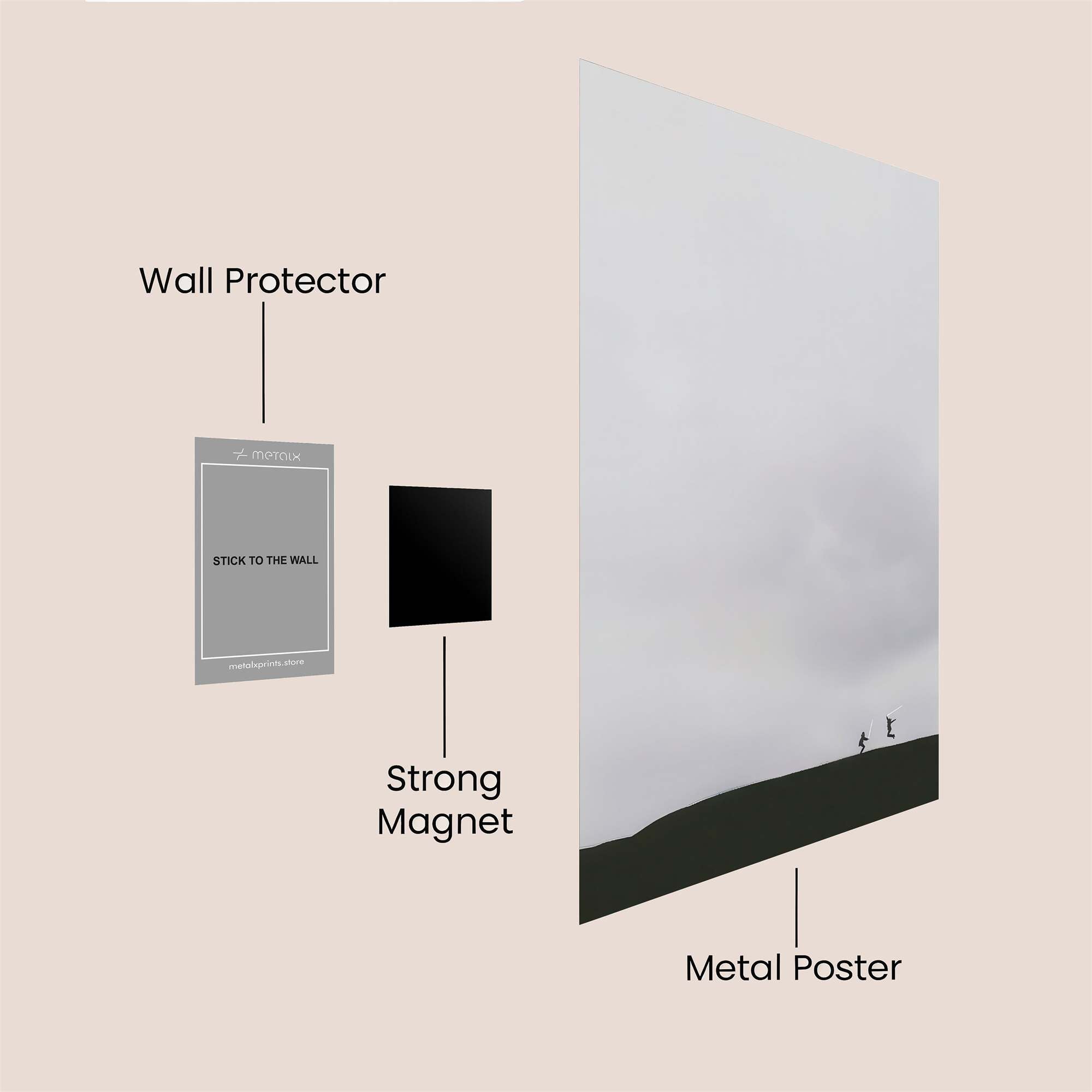 Volcano Euphoria Safe Wall Magnetic / M