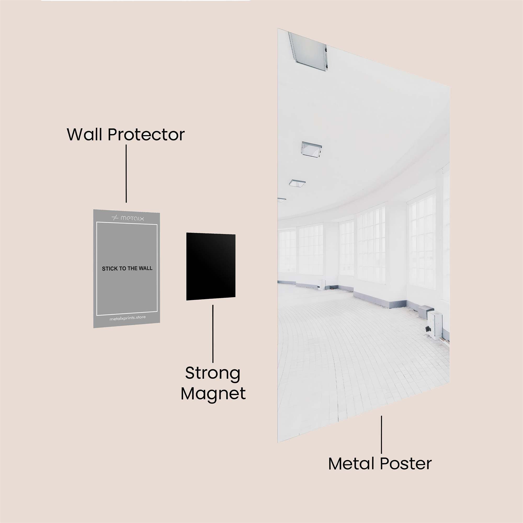 Corridor Serenity Safe Wall Magnetic / M