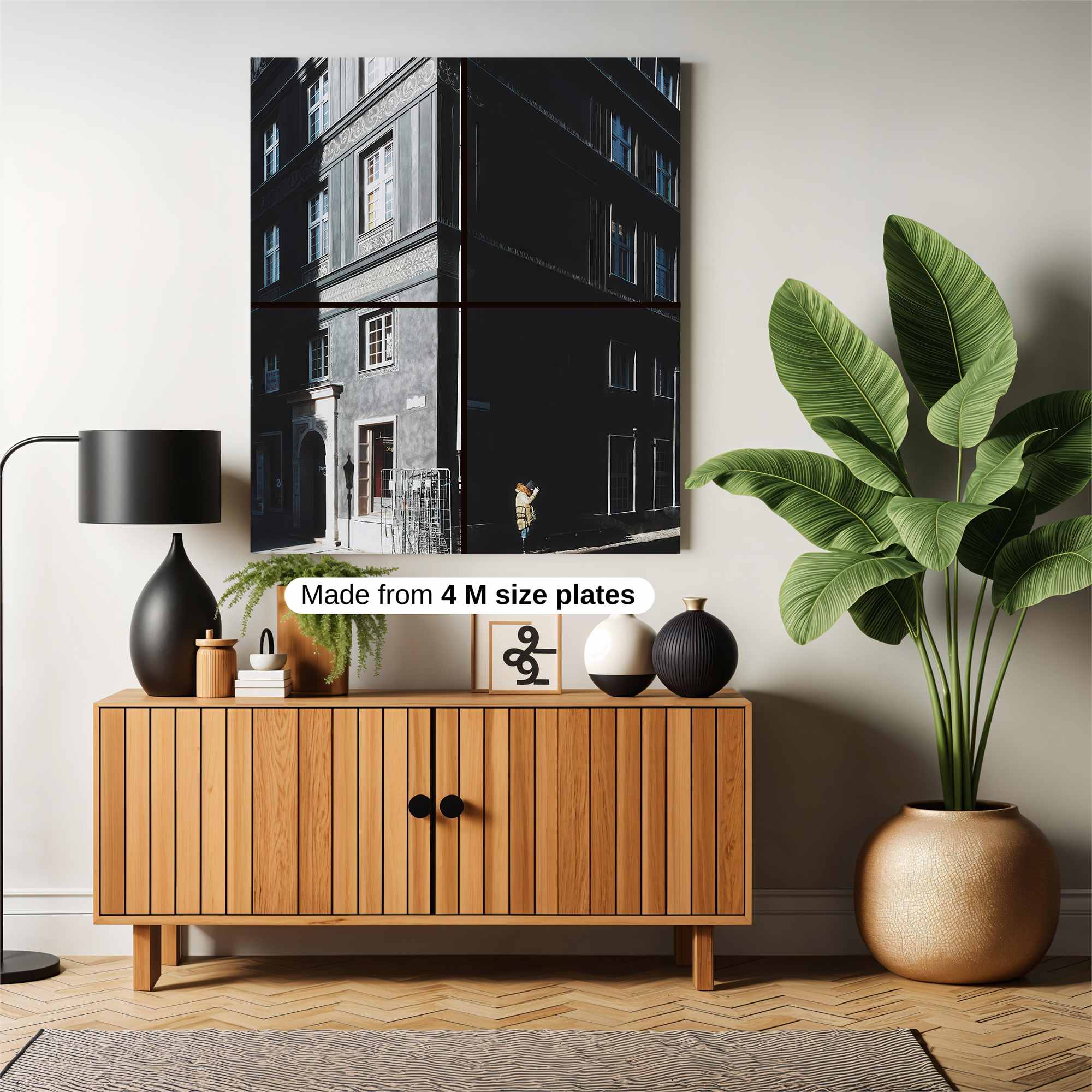 Shadowed Serenity Safe Wall Magnetic / M