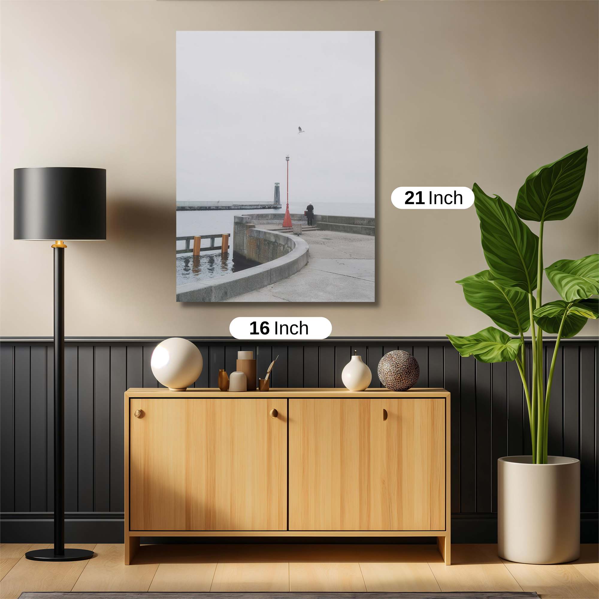 Harbor Serenity Safe Wall Magnetic / M