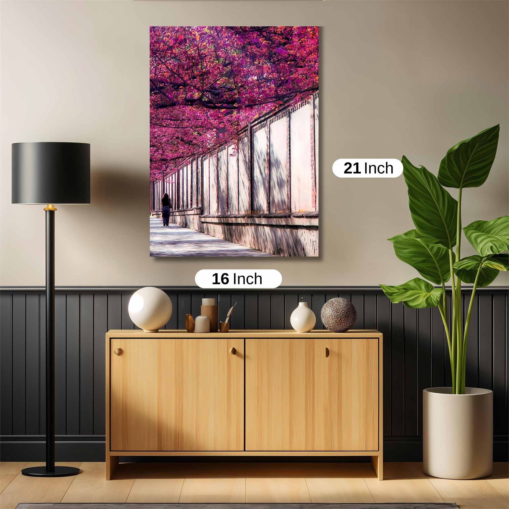 Cherry Serenity Safe Wall Magnetic / M