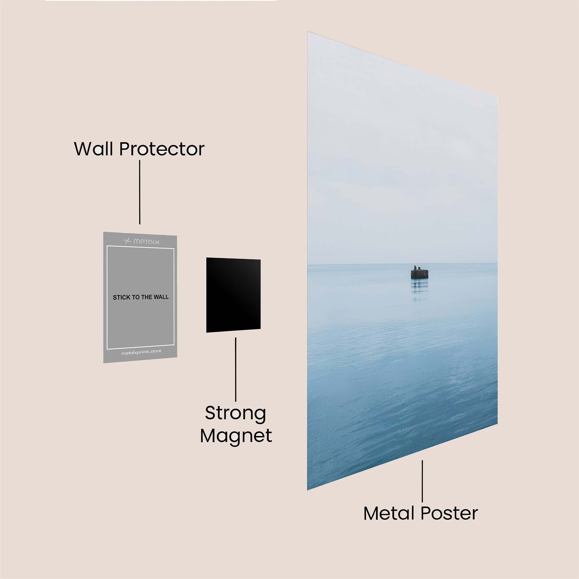 Buoy Serenity Safe Wall Magnetic / M