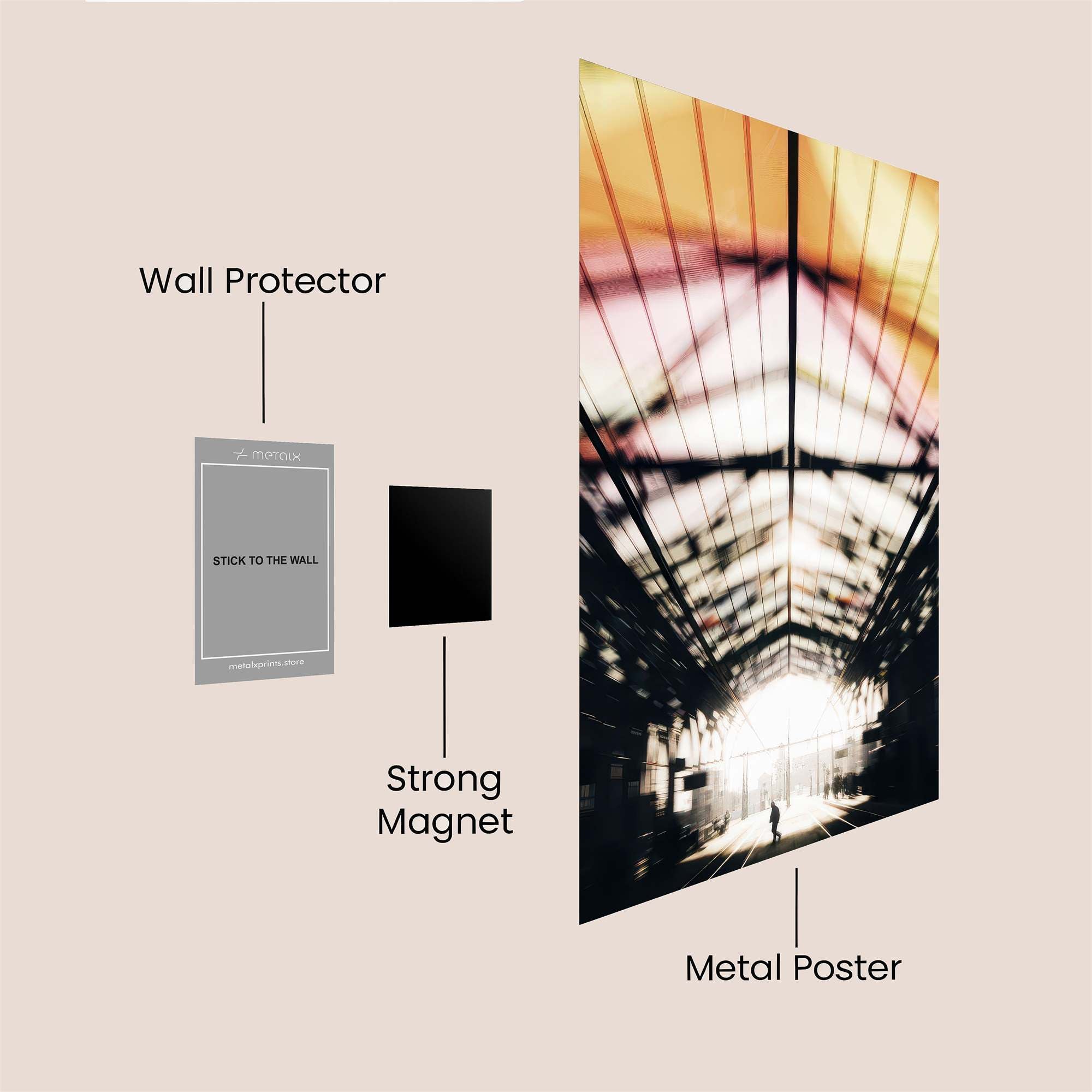Blossom Serenity Safe Wall Magnetic / M