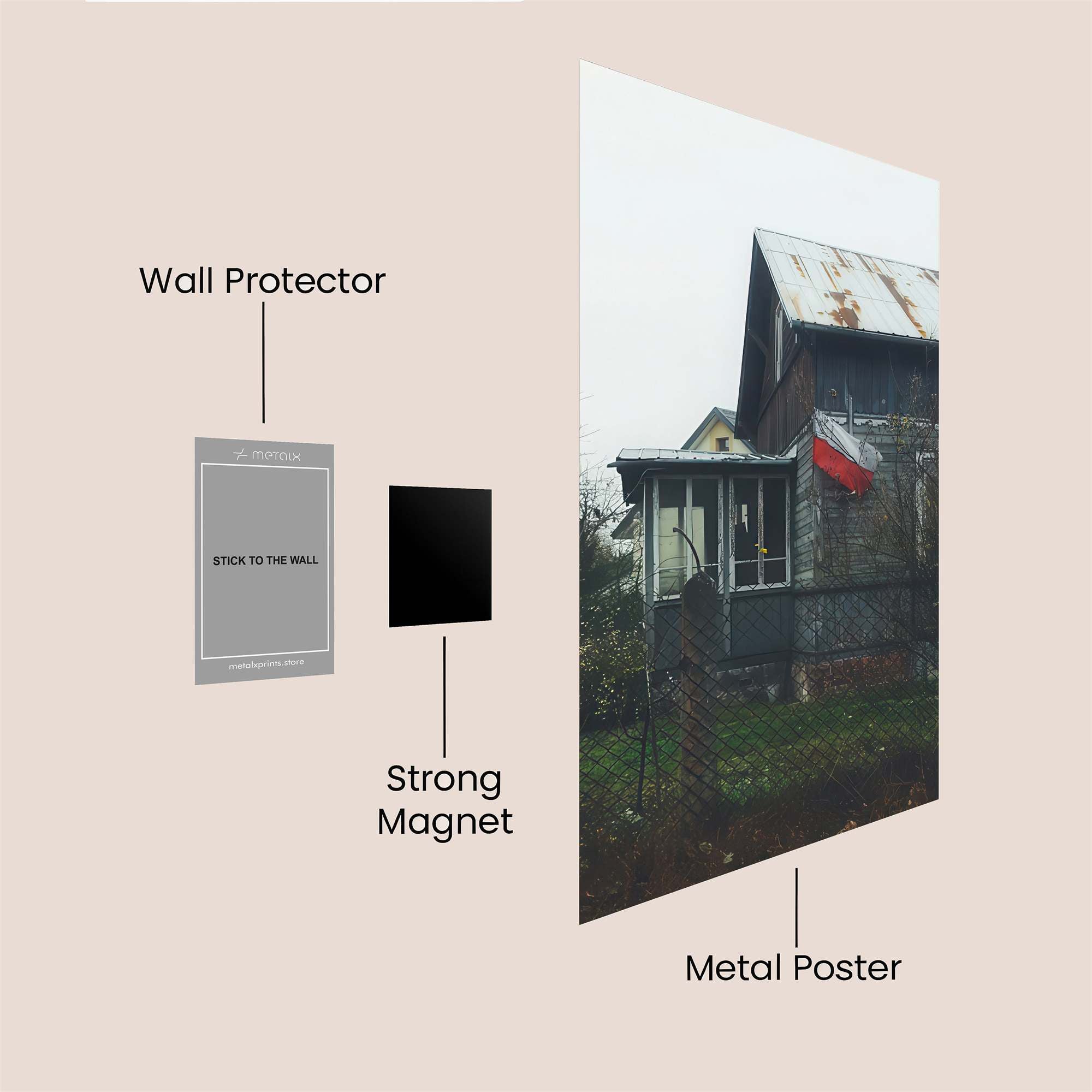 Polish Melancholy Safe Wall Magnetic / M