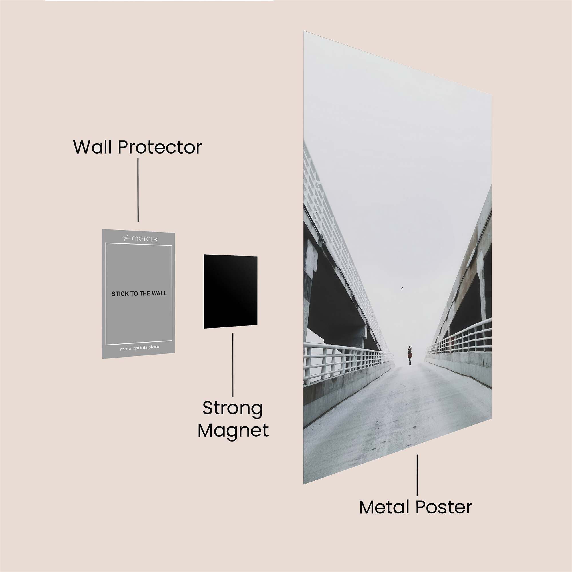 Solitary Echo Safe Wall Magnetic / M