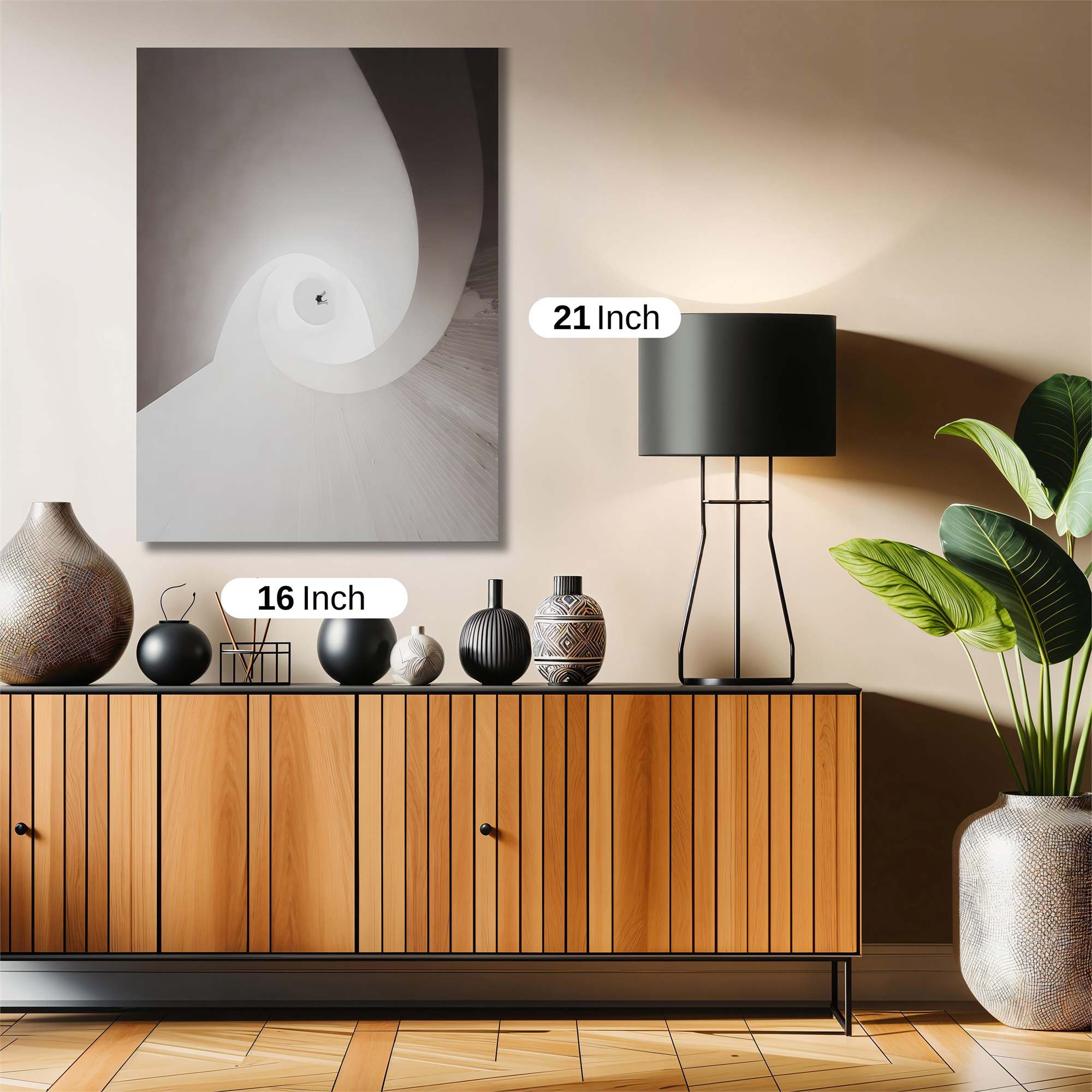 Spiral Serenity Safe Wall Magnetic / M