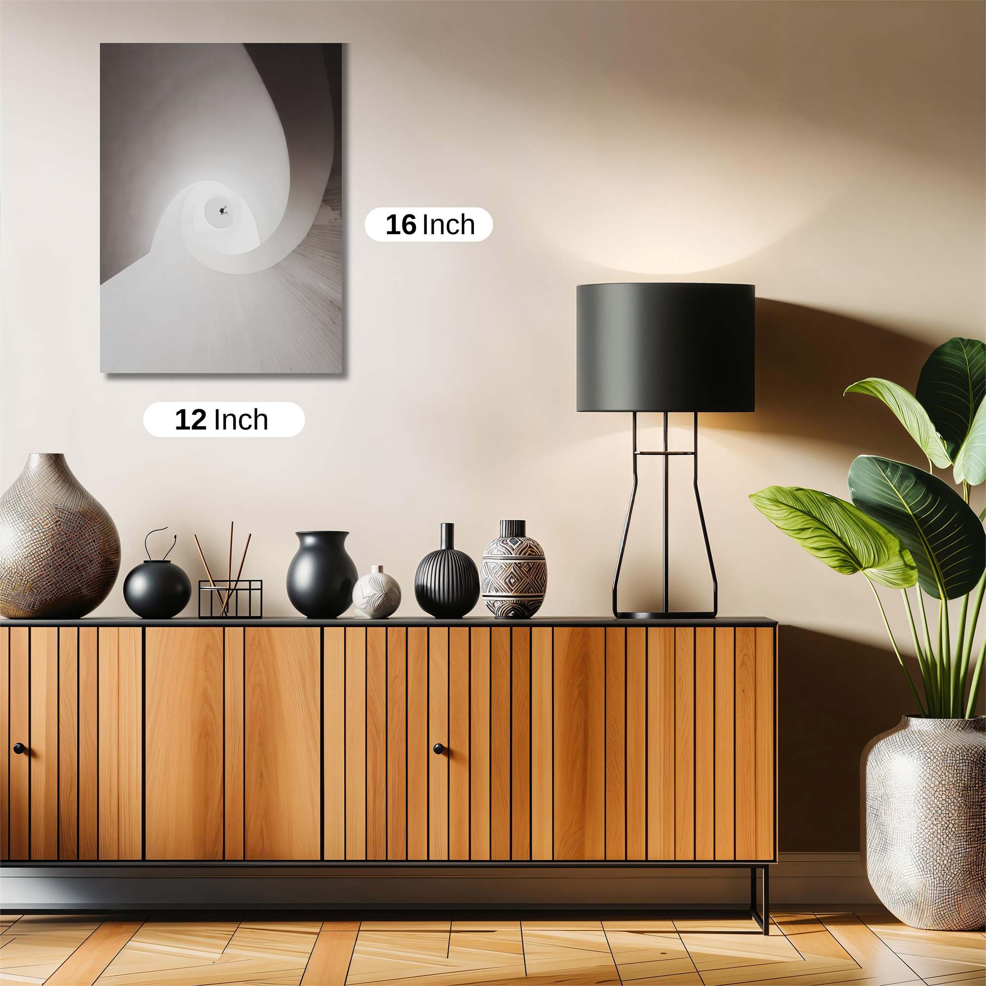 Spiral Serenity Safe Wall Magnetic / M