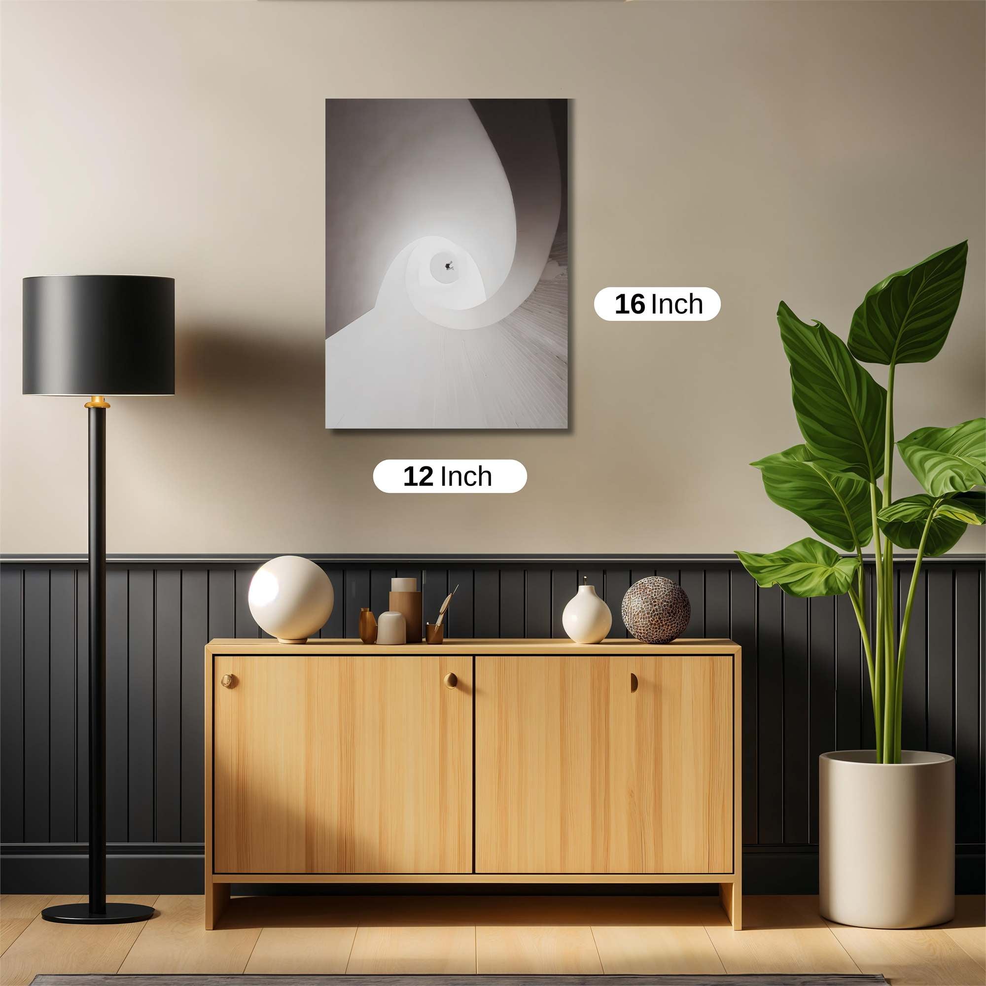Spiral Serenity Safe Wall Magnetic / M