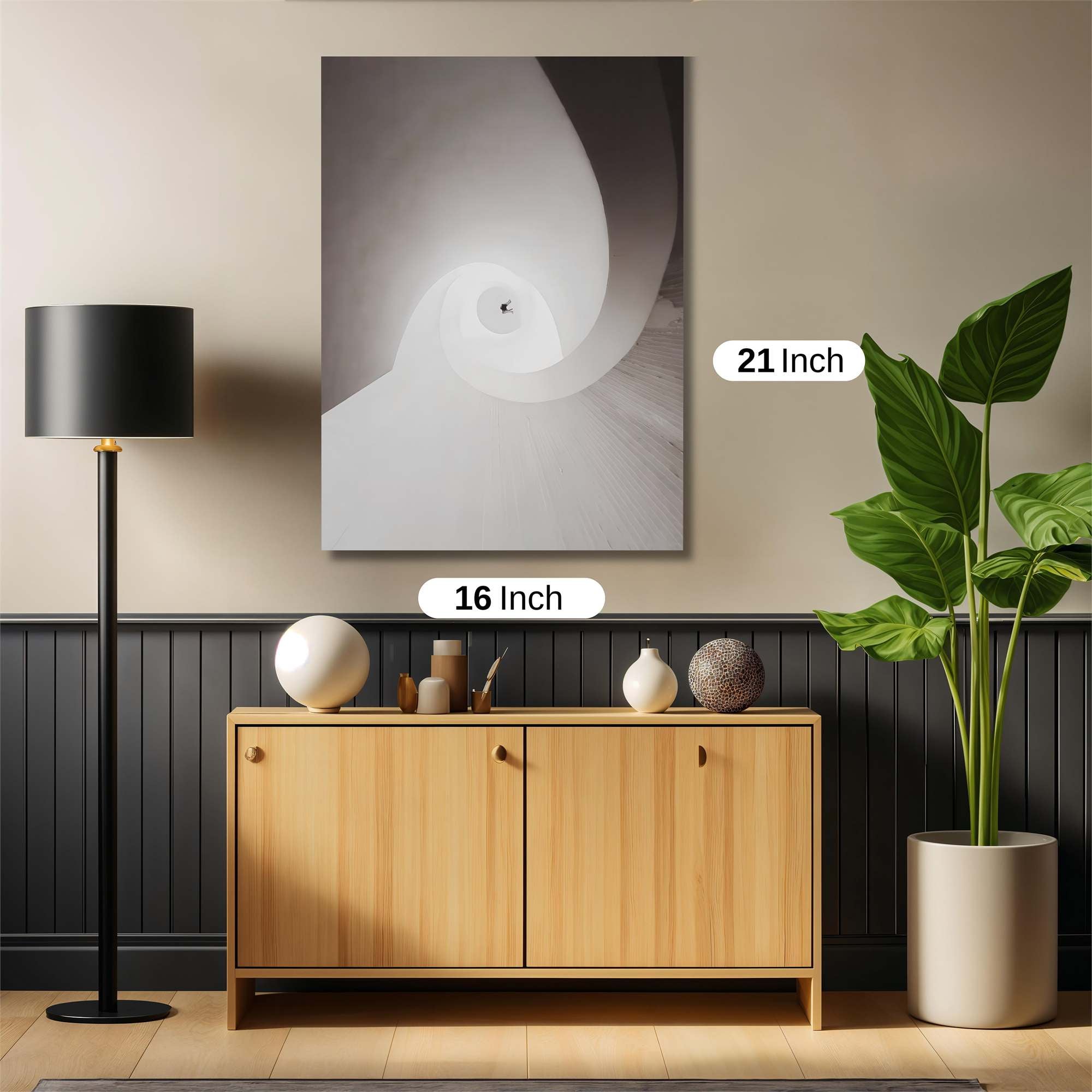 Spiral Serenity Safe Wall Magnetic / M