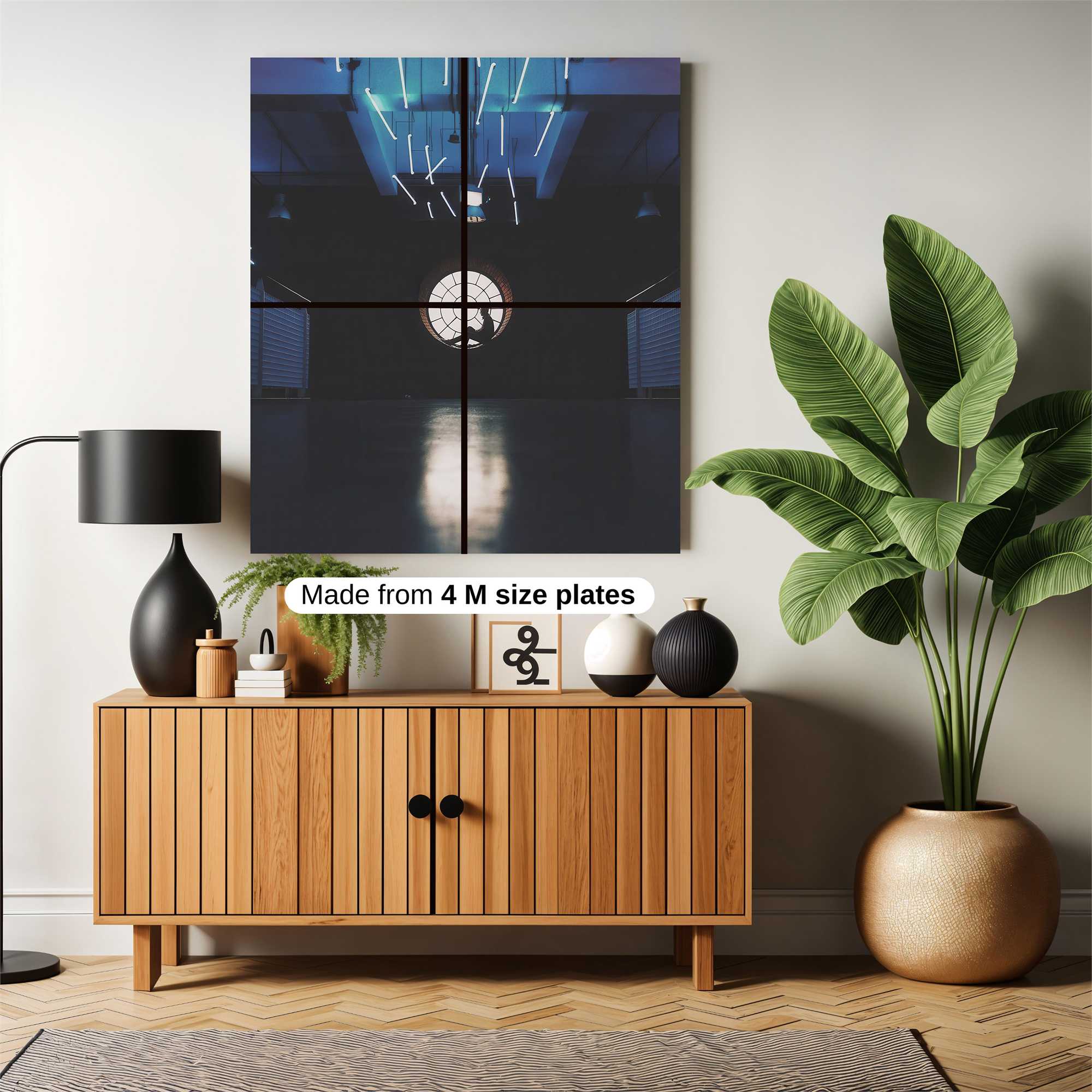 Windowed Solitude Safe Wall Magnetic / M