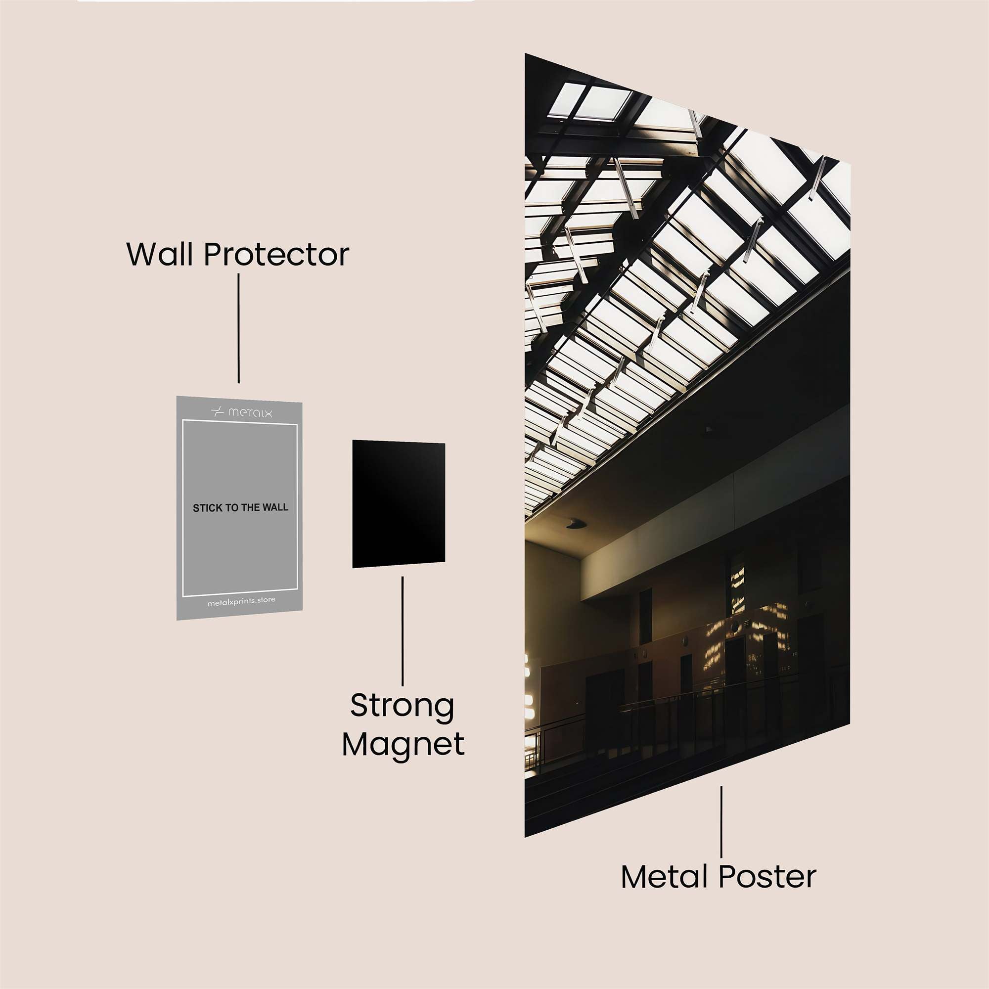 Skylight Serenity Safe Wall Magnetic / M
