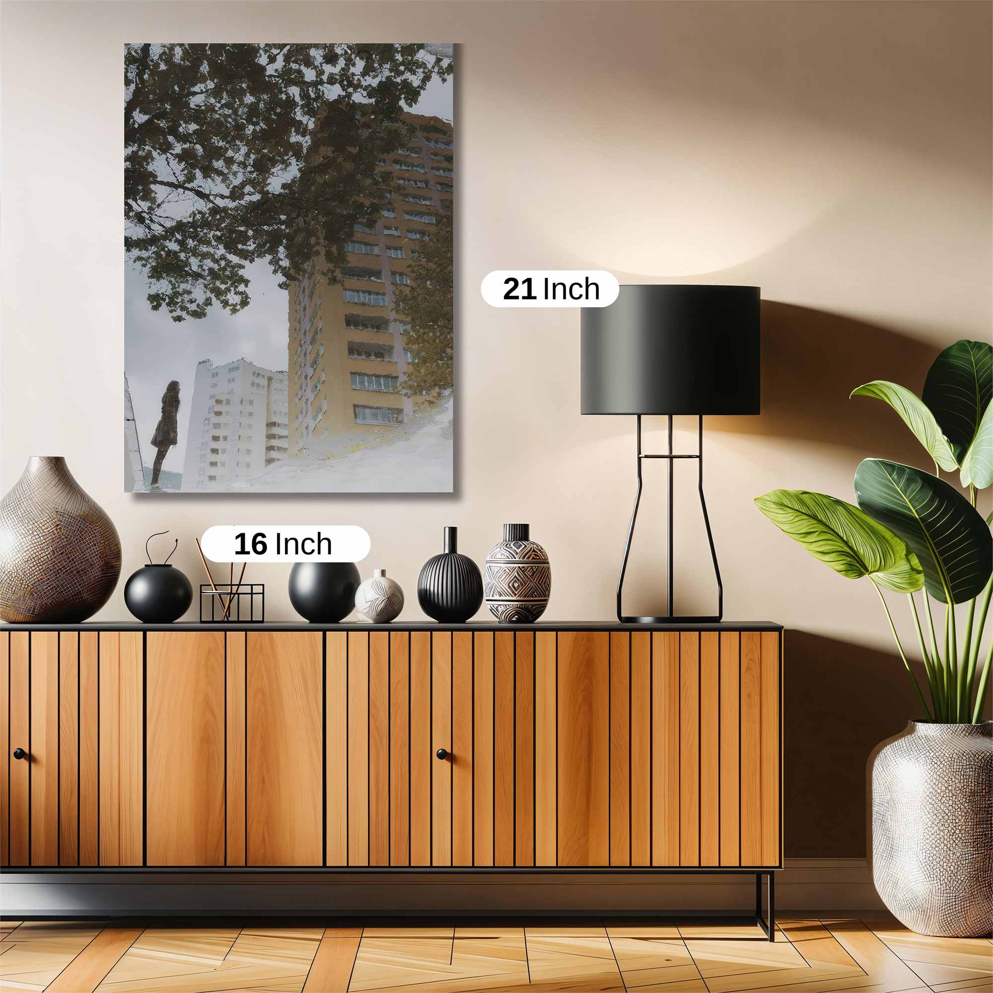 Silhouette Serenity Safe Wall Magnetic / M