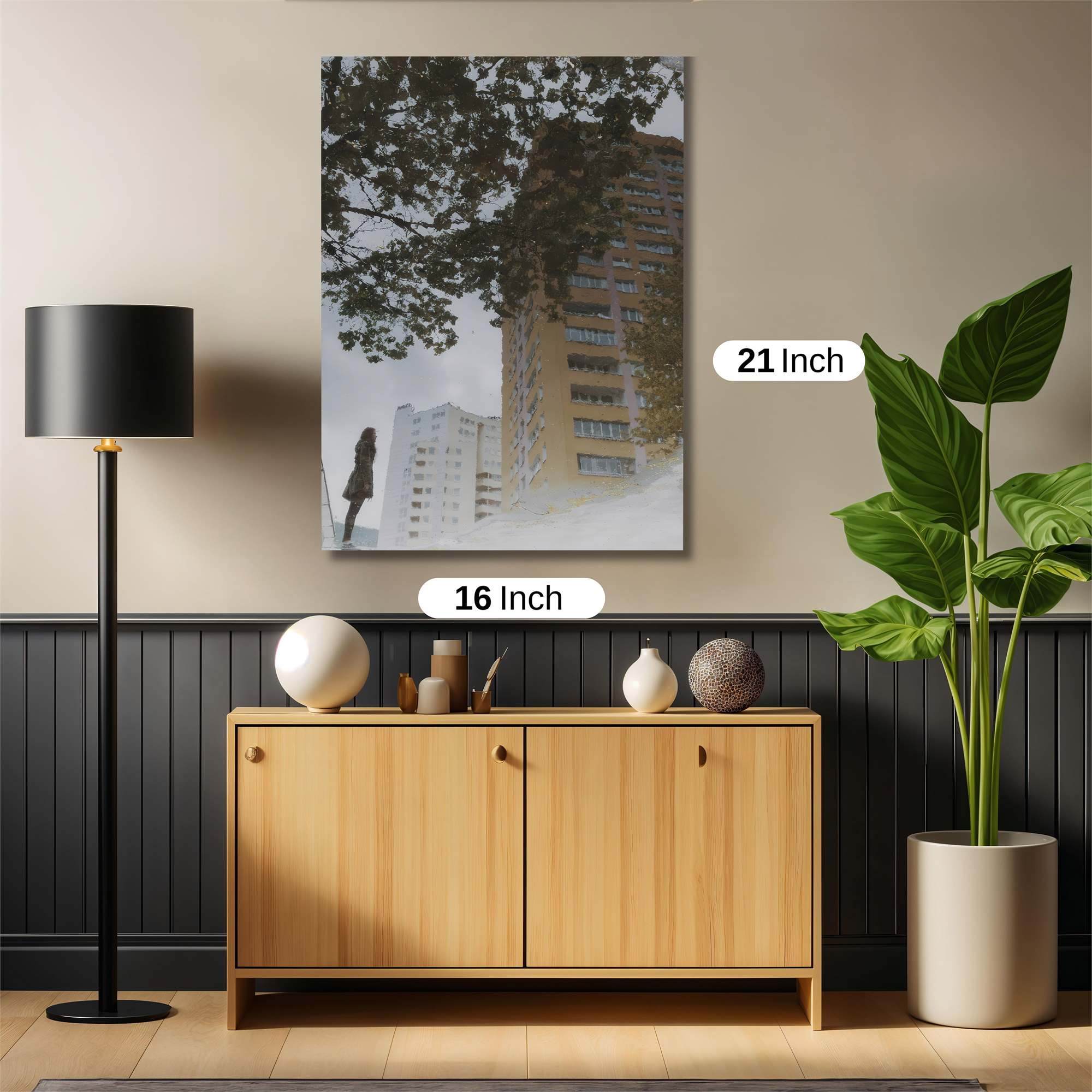 Silhouette Serenity Safe Wall Magnetic / M