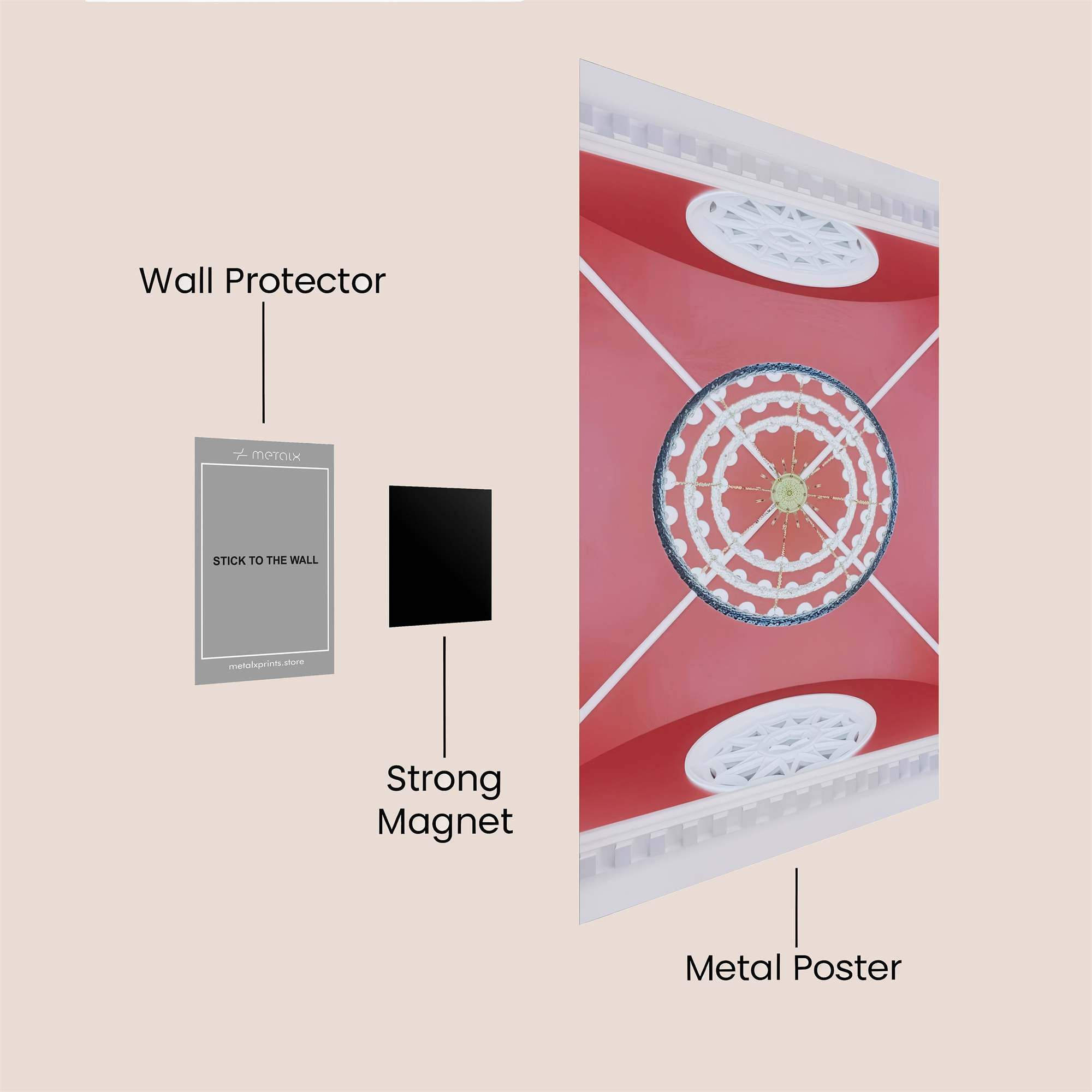 Ceiling Serenity Safe Wall Magnetic / M