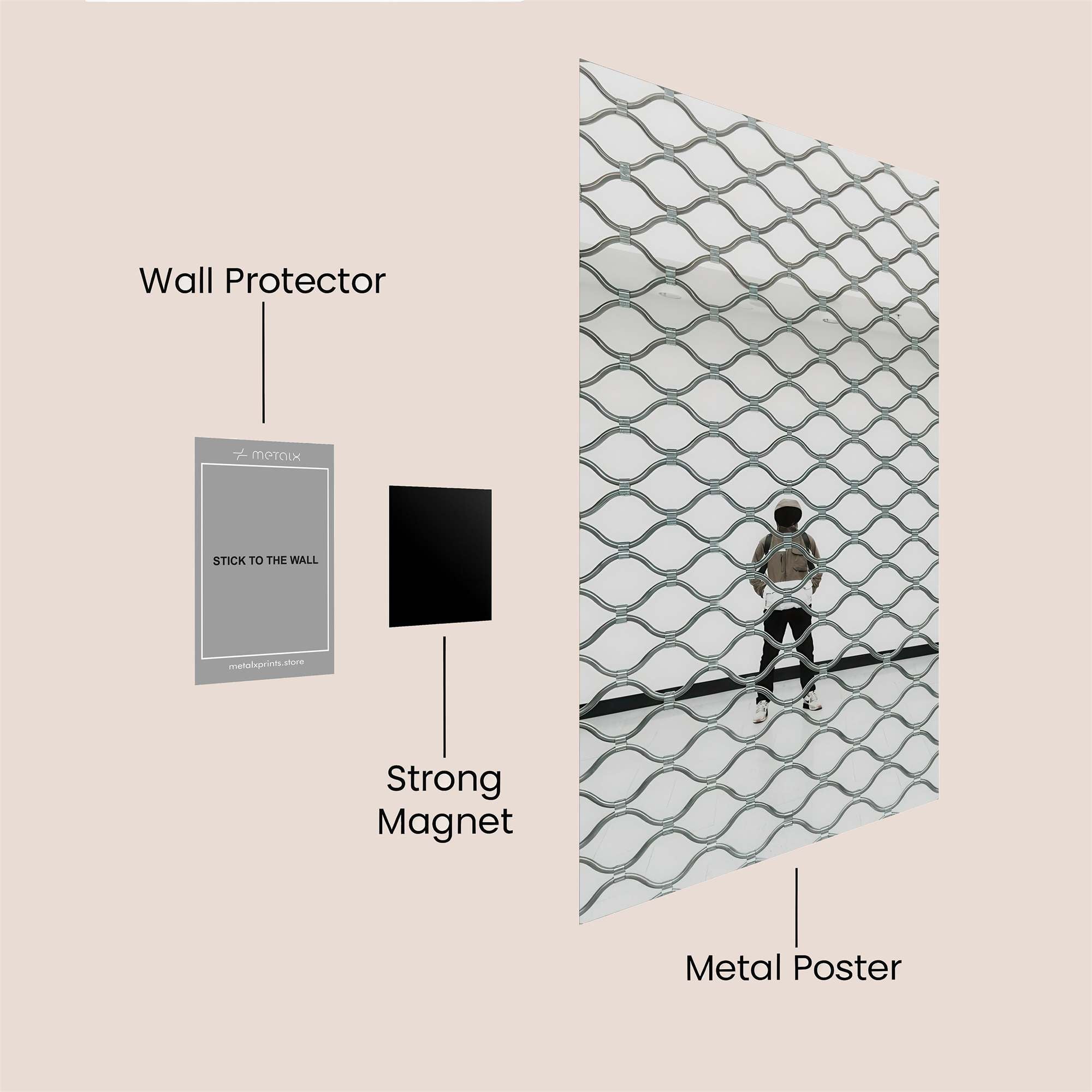 Isolation Echo Safe Wall Magnetic / M