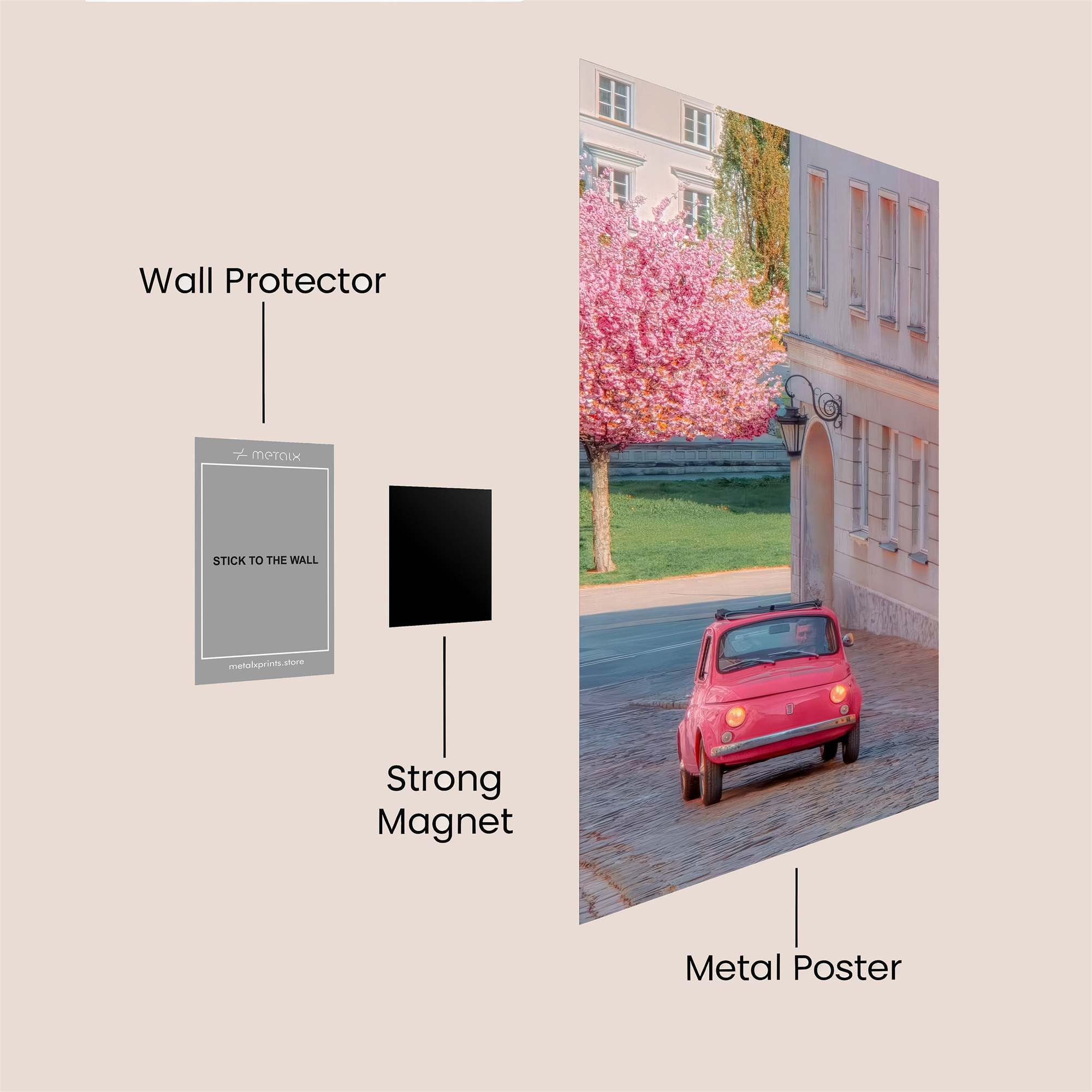 Fiat Fancy Safe Wall Magnetic / M