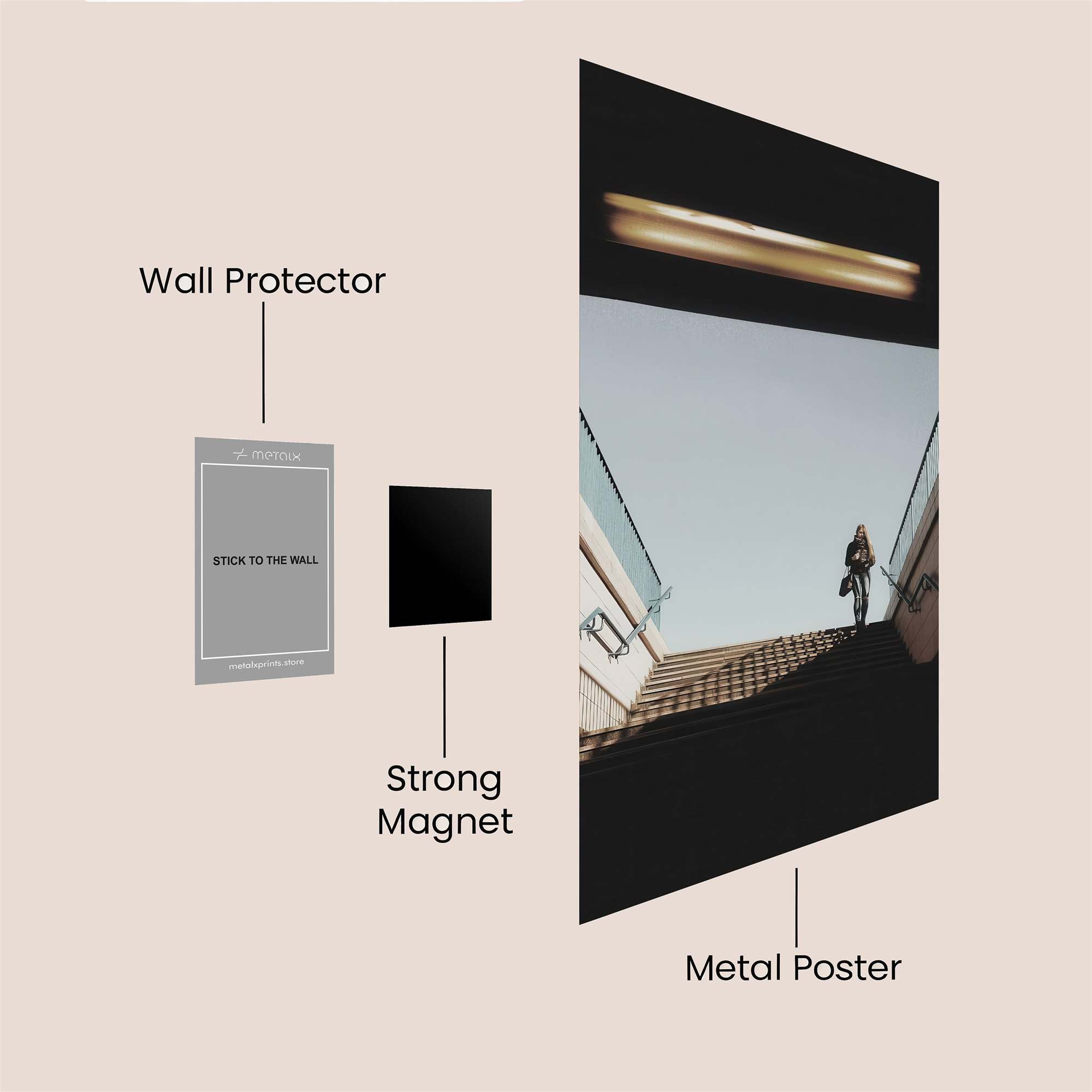 Ascent Hope Safe Wall Magnetic / M
