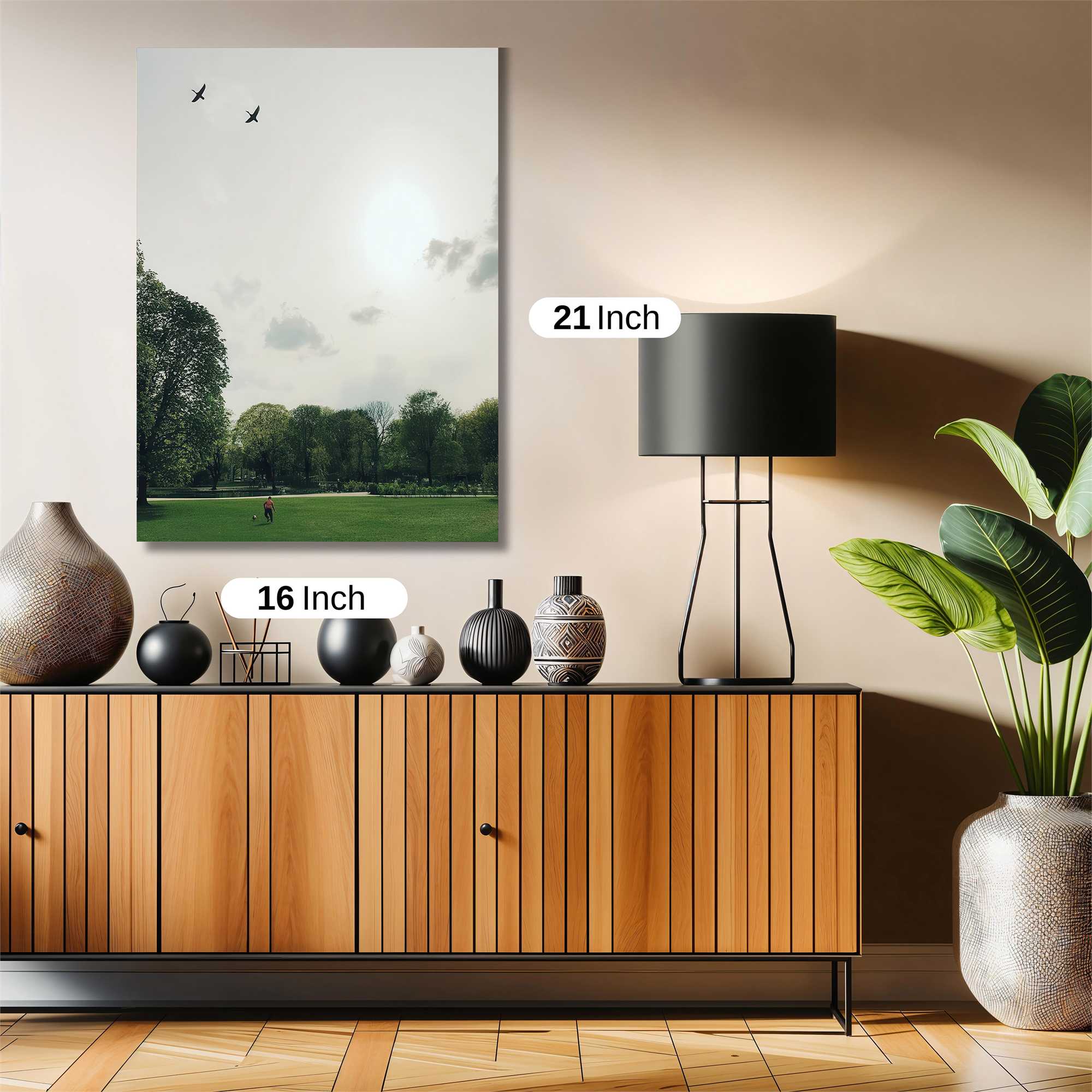 Birds Serenity Safe Wall Magnetic / M