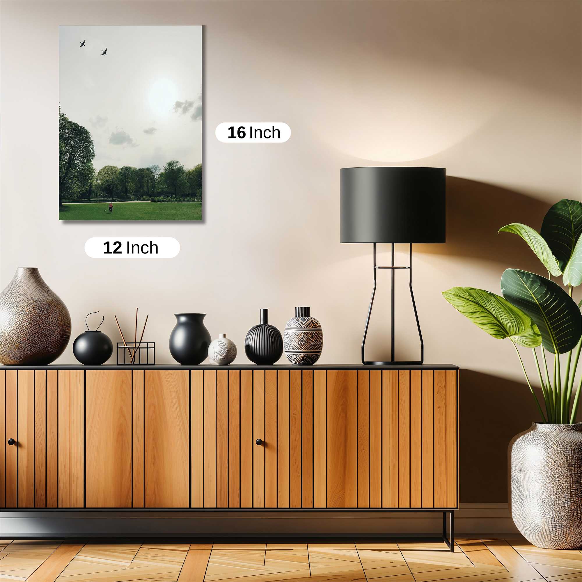 Birds Serenity Safe Wall Magnetic / M