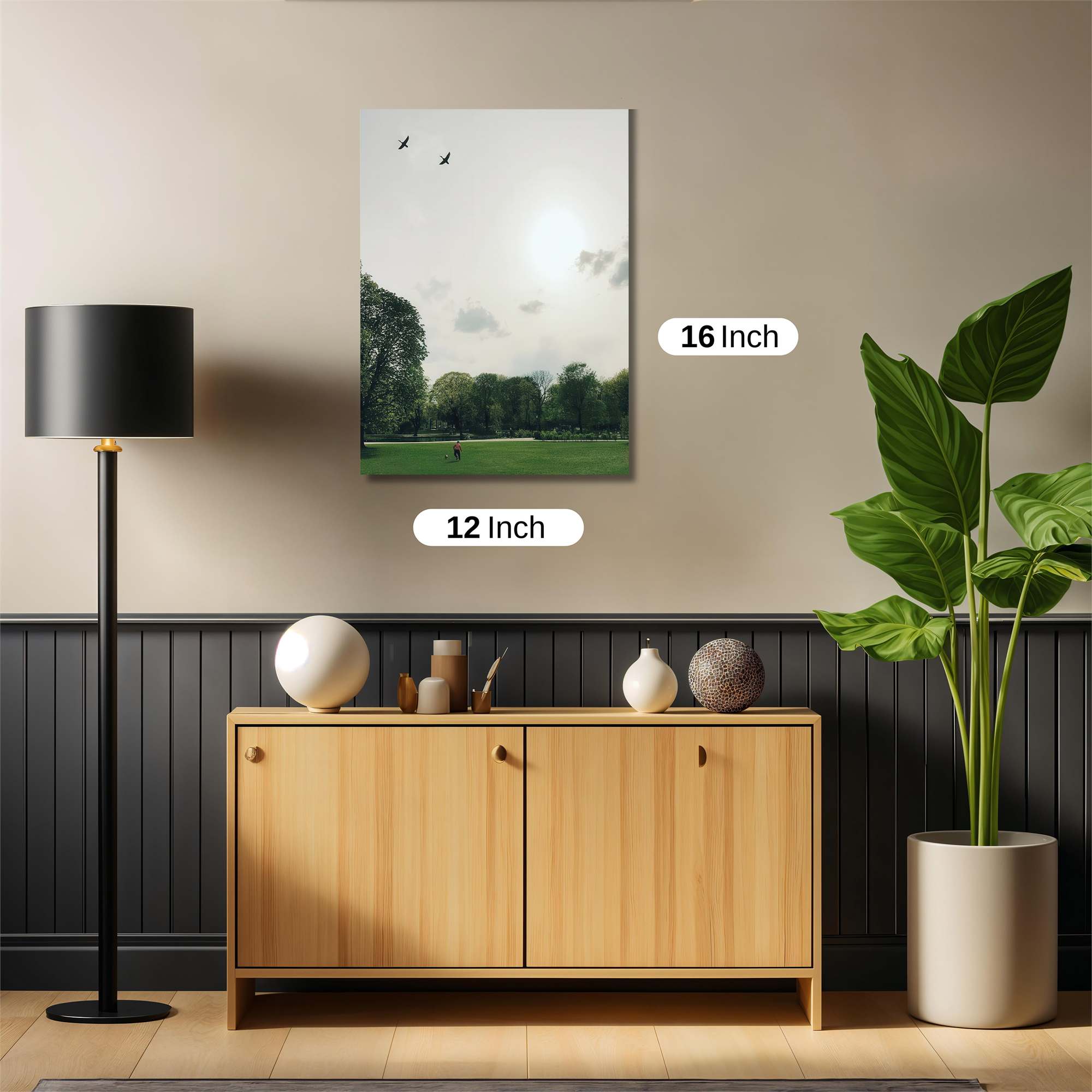 Birds Serenity Safe Wall Magnetic / M