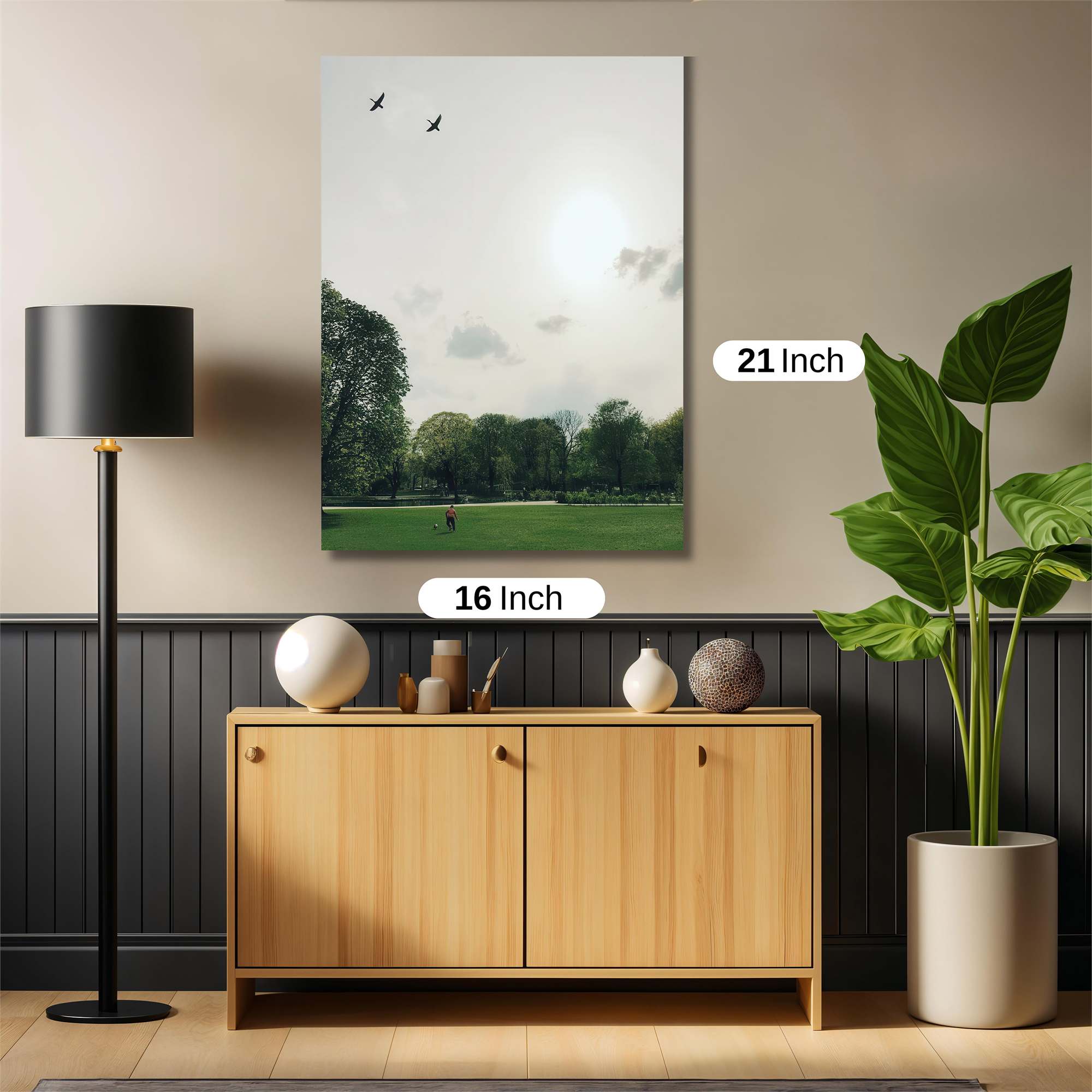 Birds Serenity Safe Wall Magnetic / M