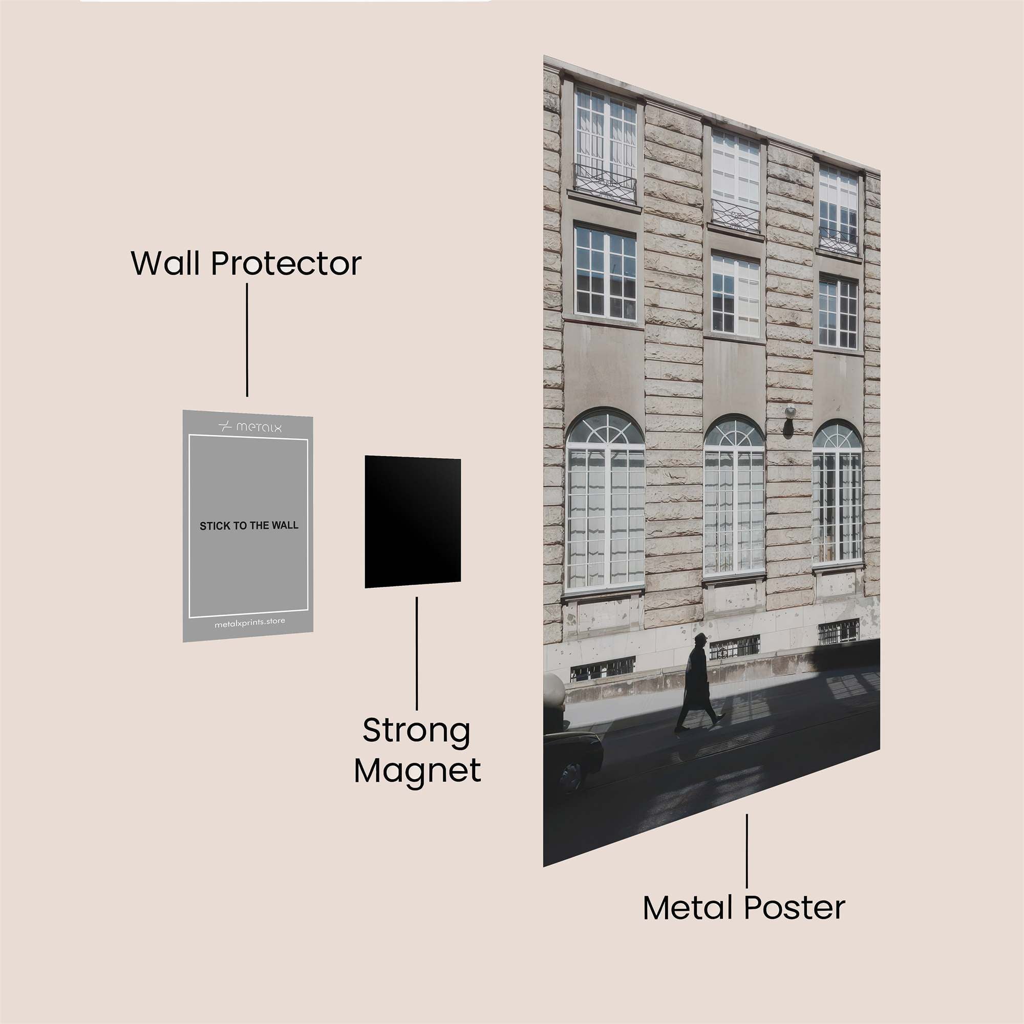 Building Serenity Safe Wall Magnetic / M