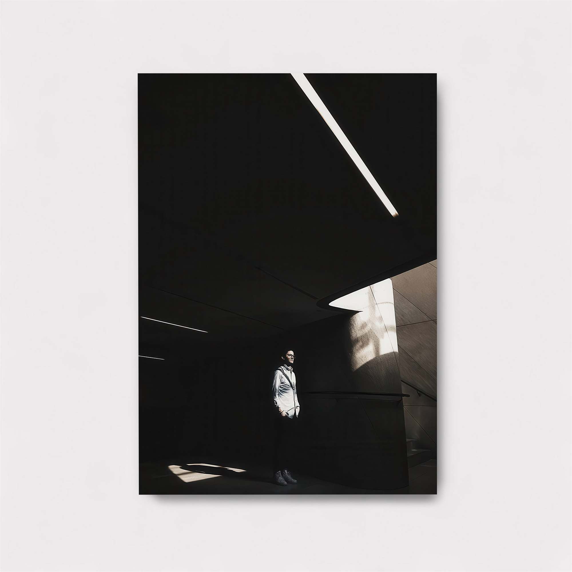 Shadowed Solitude Safe Wall Magnetic / M