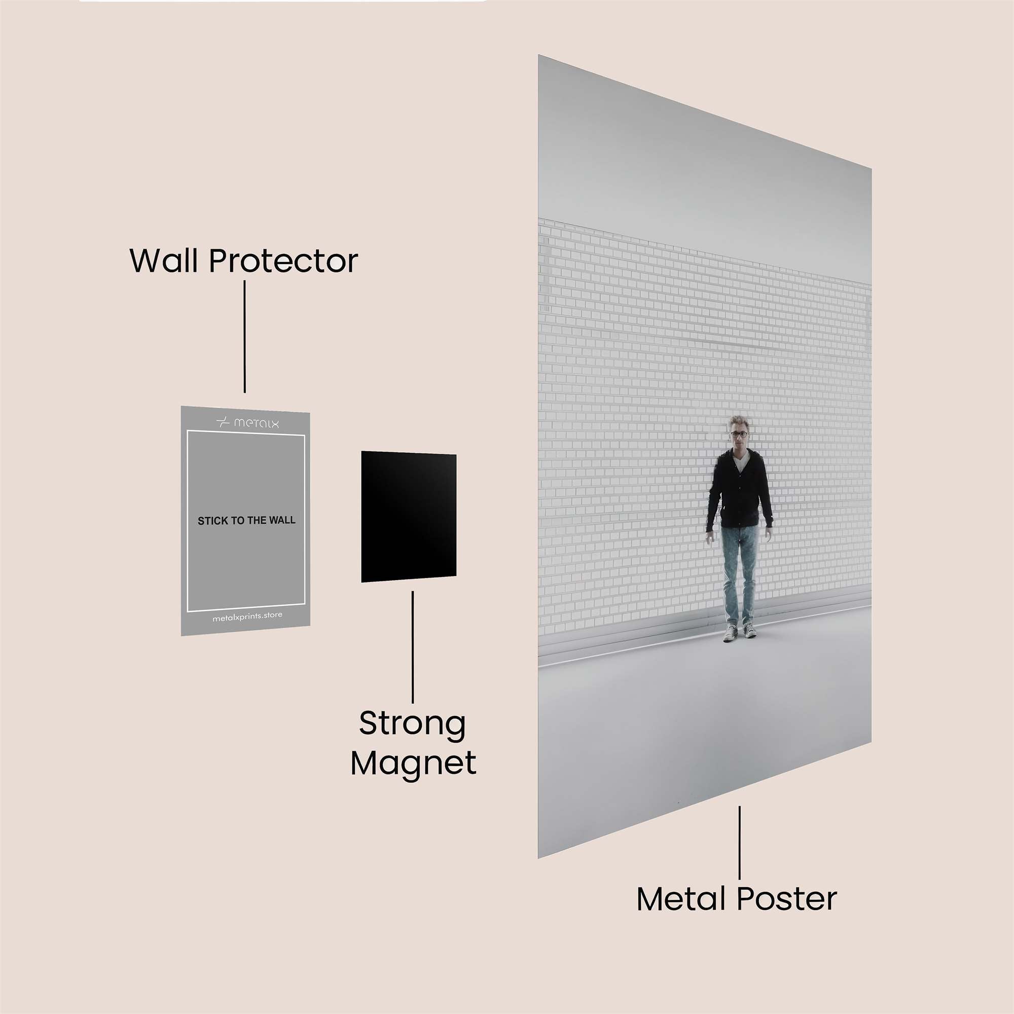 Portal Enigma Safe Wall Magnetic / M