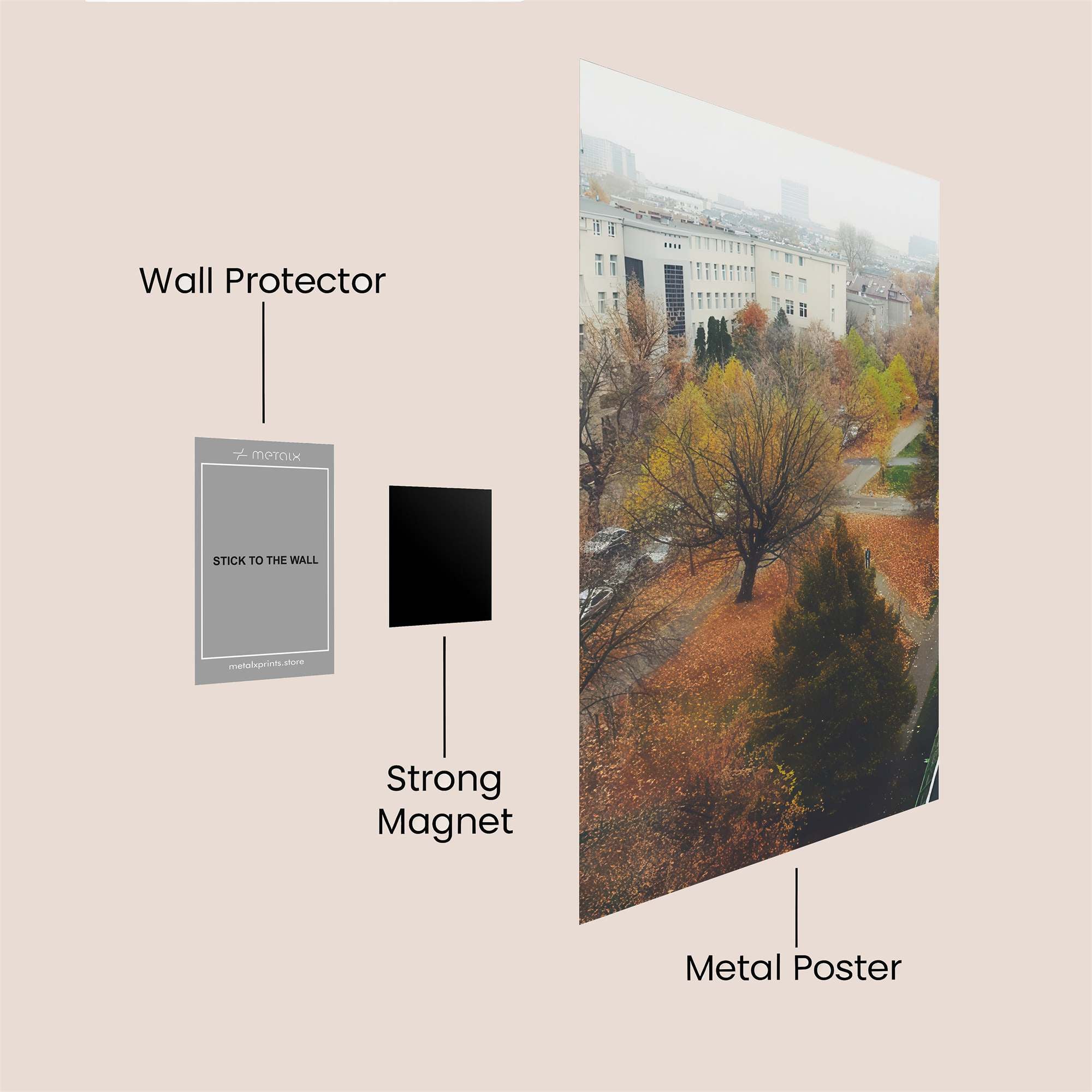 Autumn Serenity Safe Wall Magnetic / M