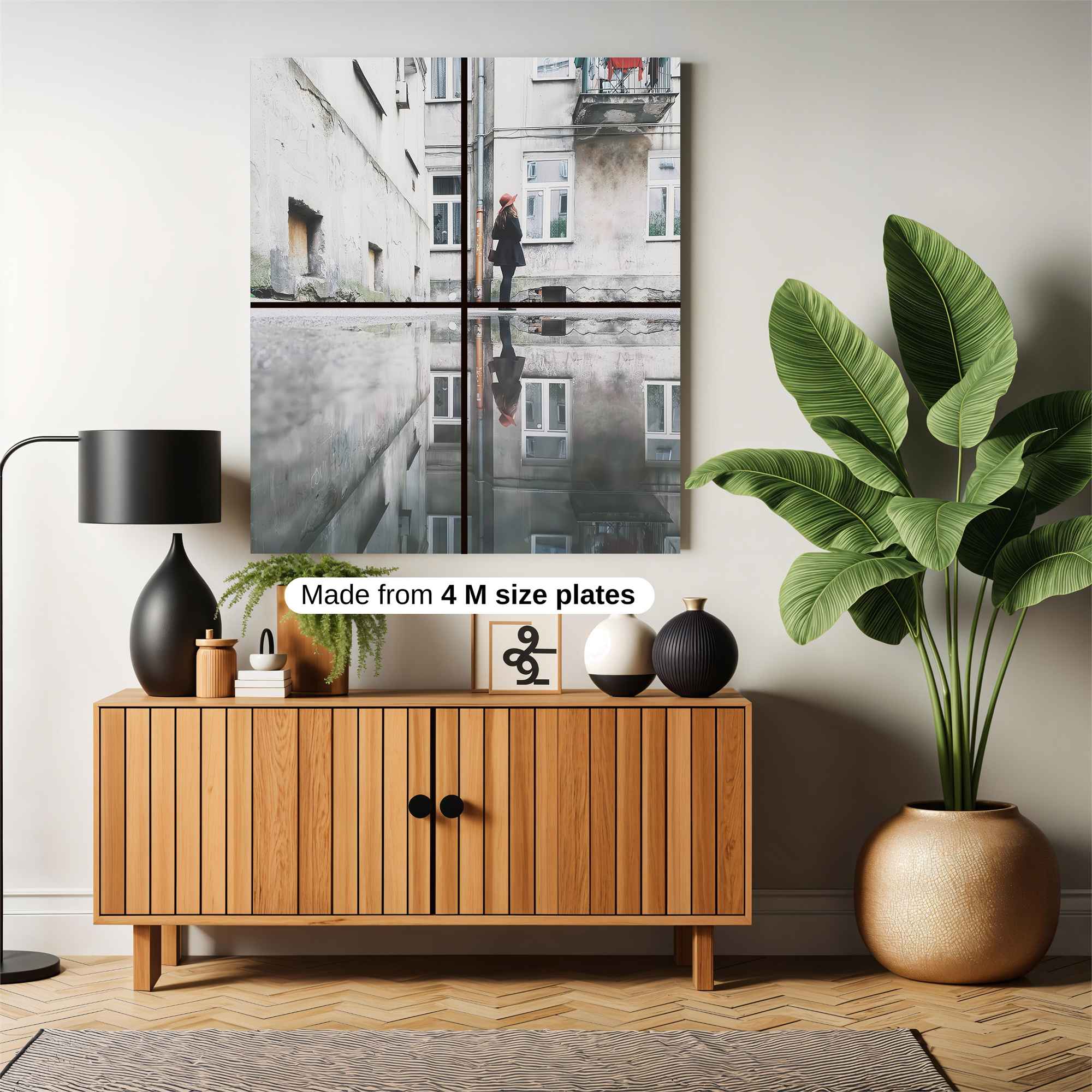 Alley Reflection Safe Wall Magnetic / M