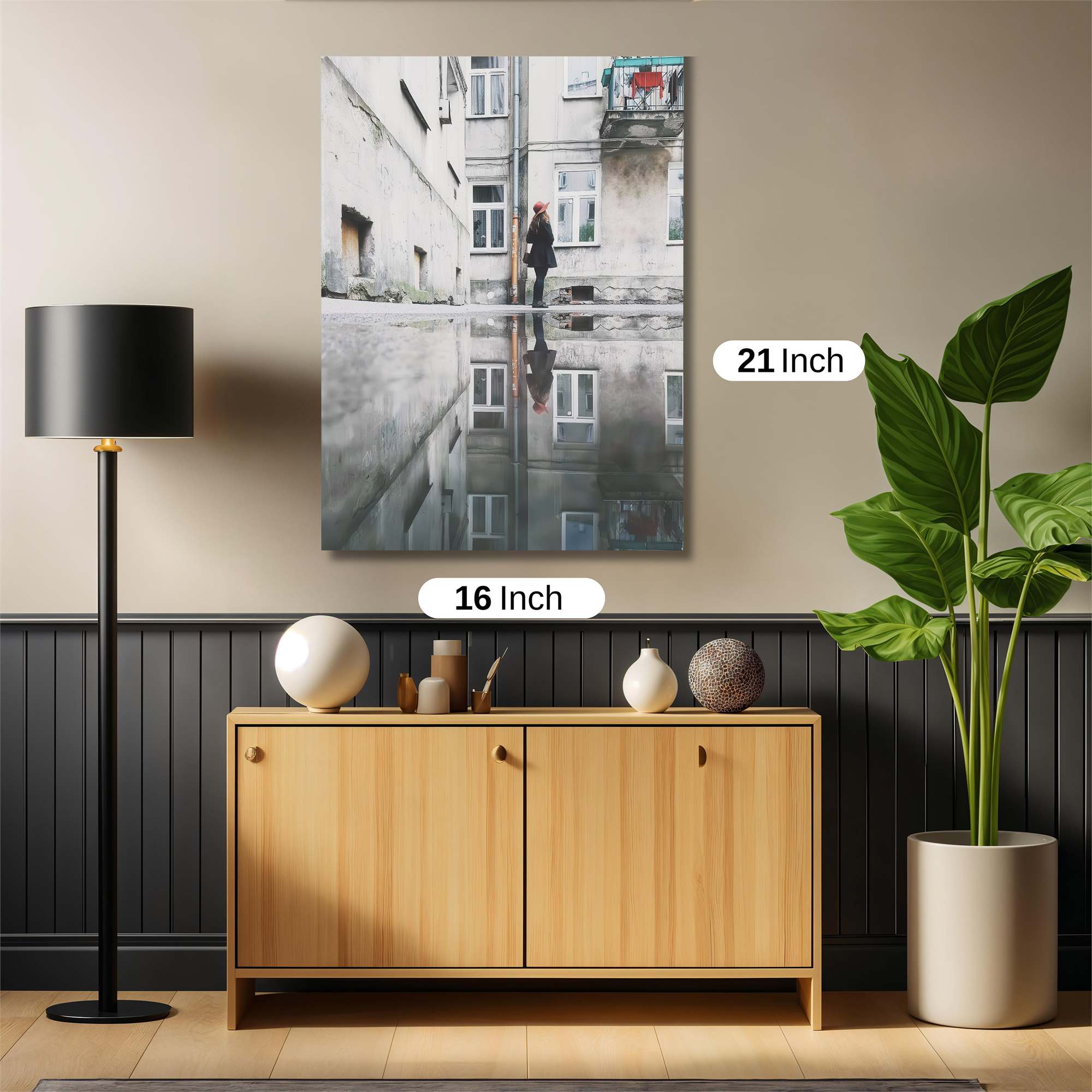 Alley Reflection Safe Wall Magnetic / M