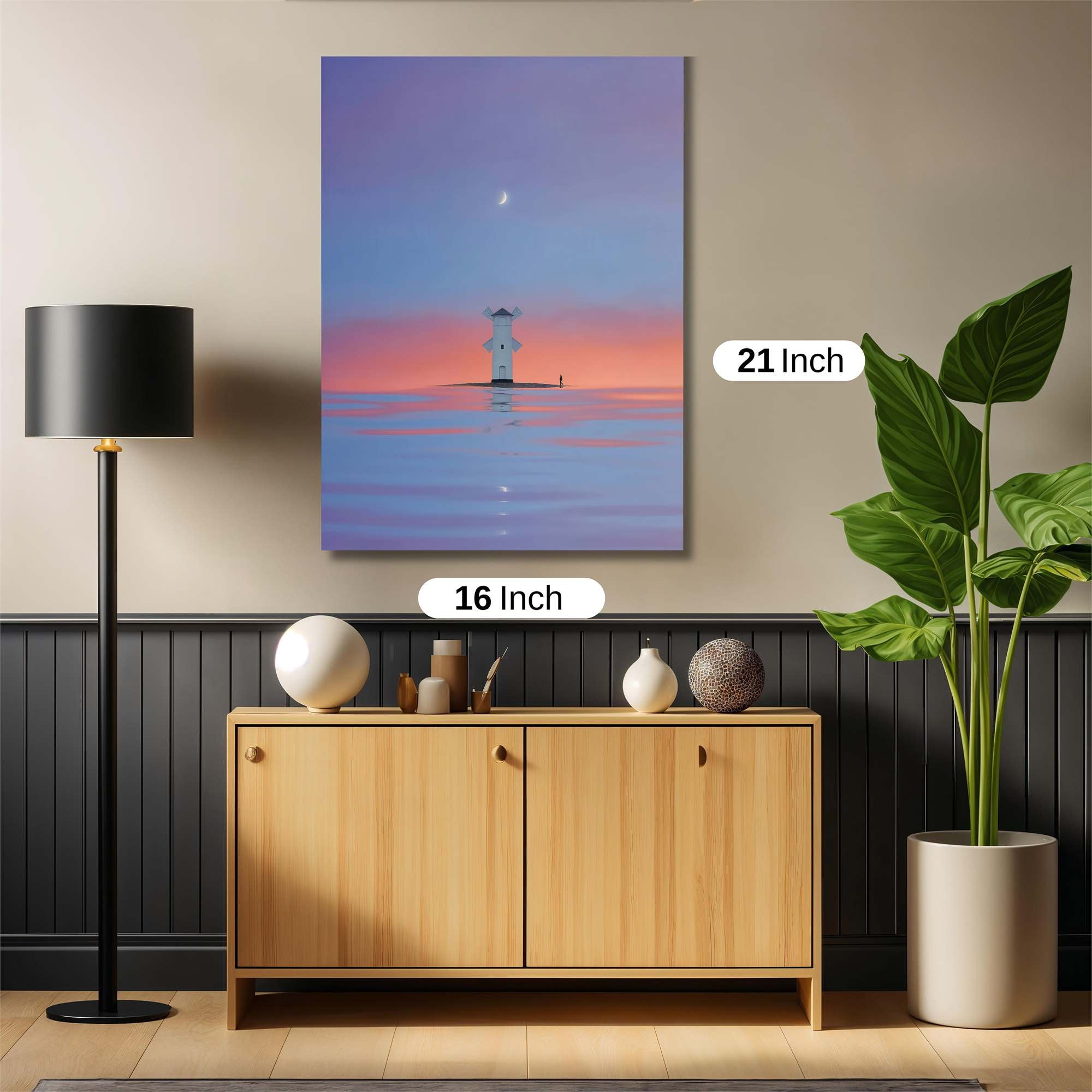 Lighthouse Serenity Safe Wall Magnetic / M