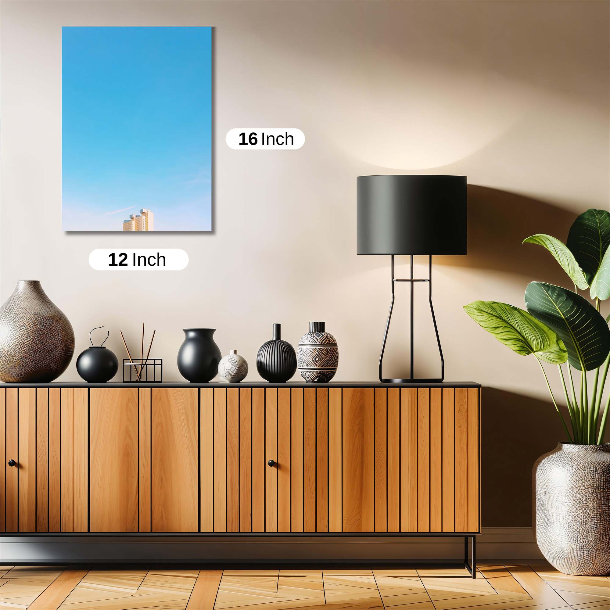 Skyline Serenity Safe Wall Magnetic / M