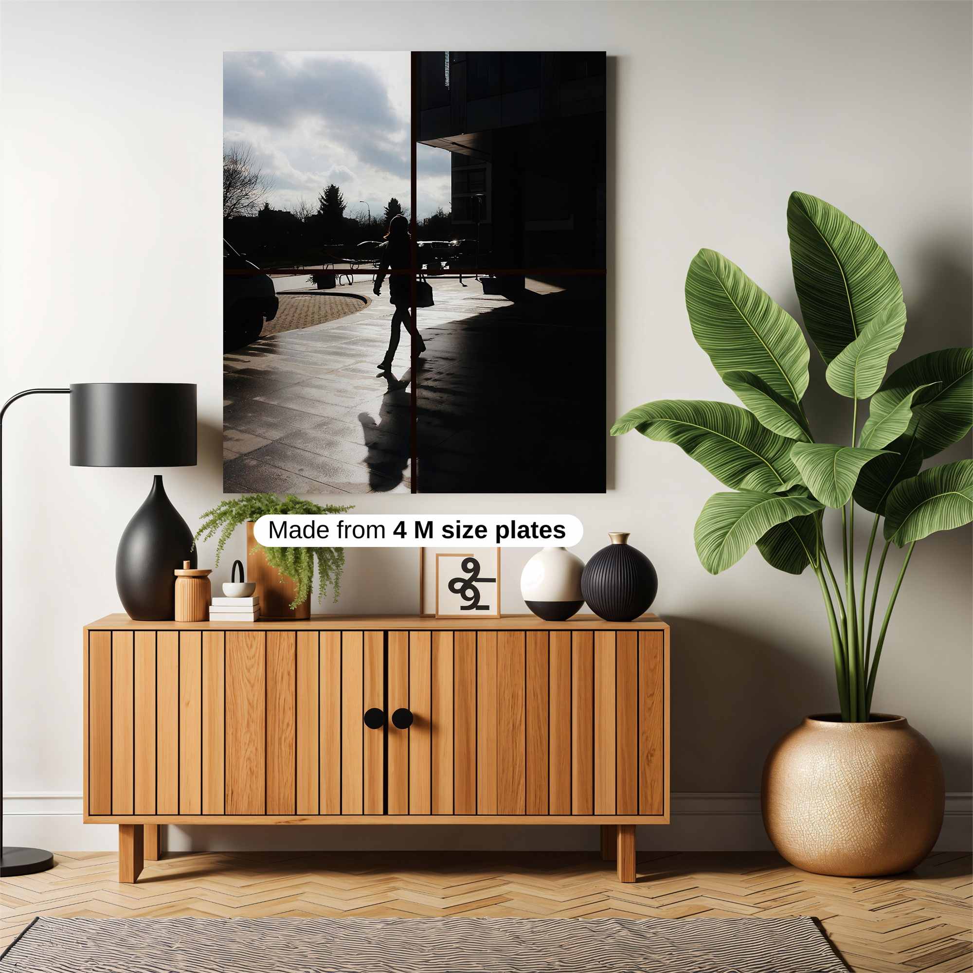 Silhouette Serenity Safe Wall Magnetic / M