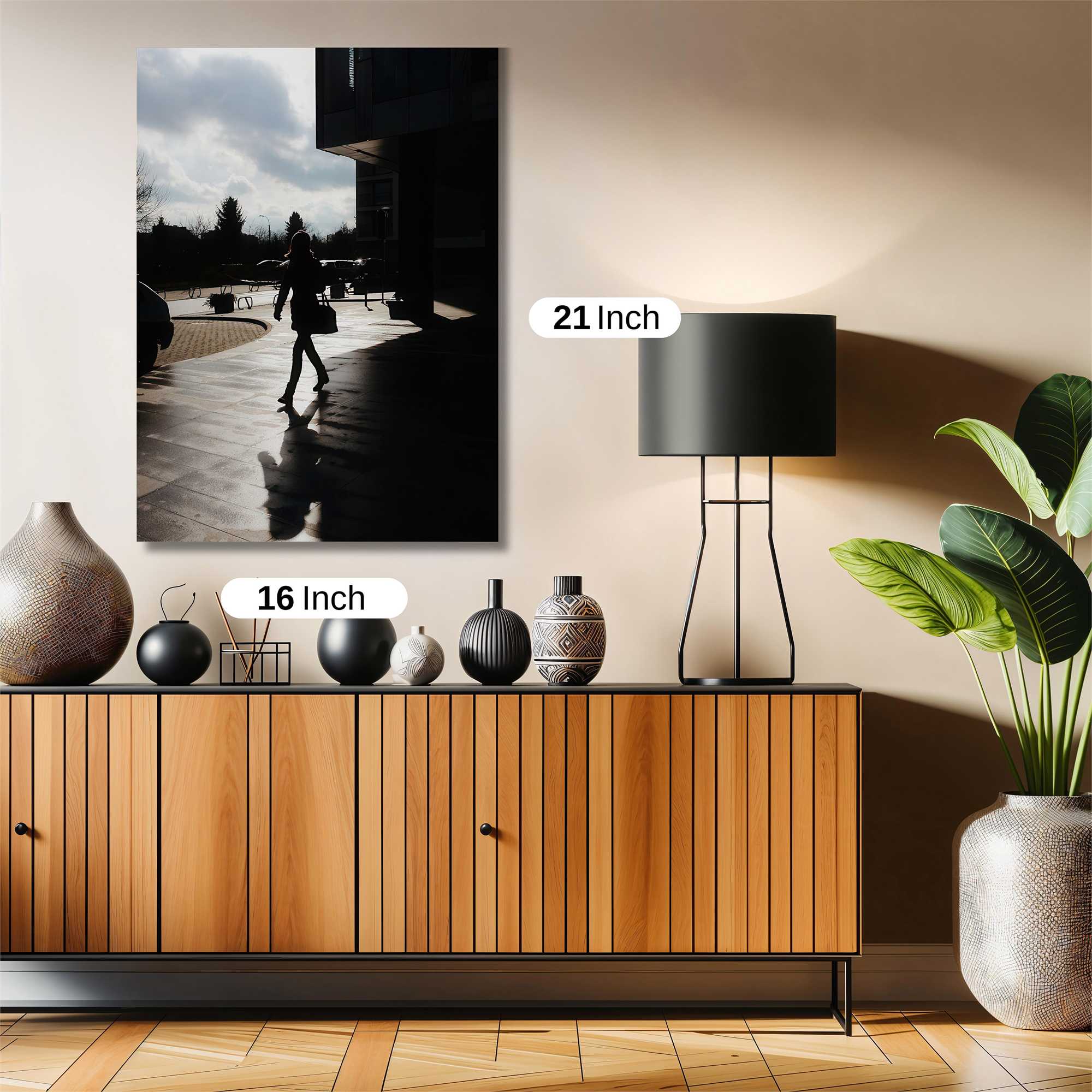 Silhouette Serenity Safe Wall Magnetic / M