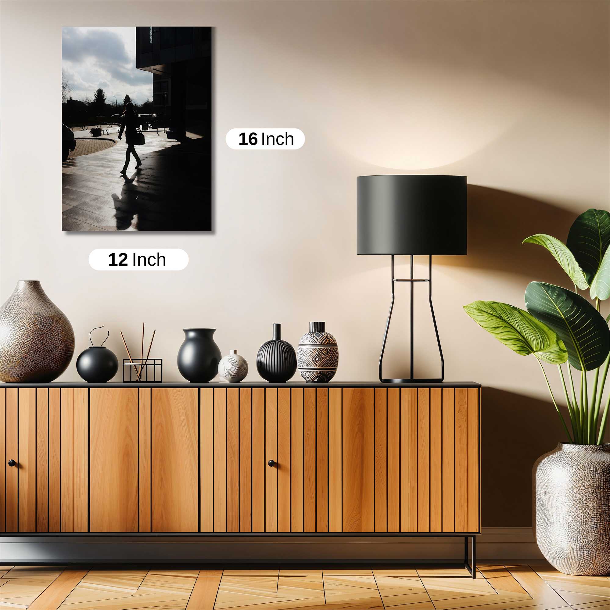 Silhouette Serenity Safe Wall Magnetic / M