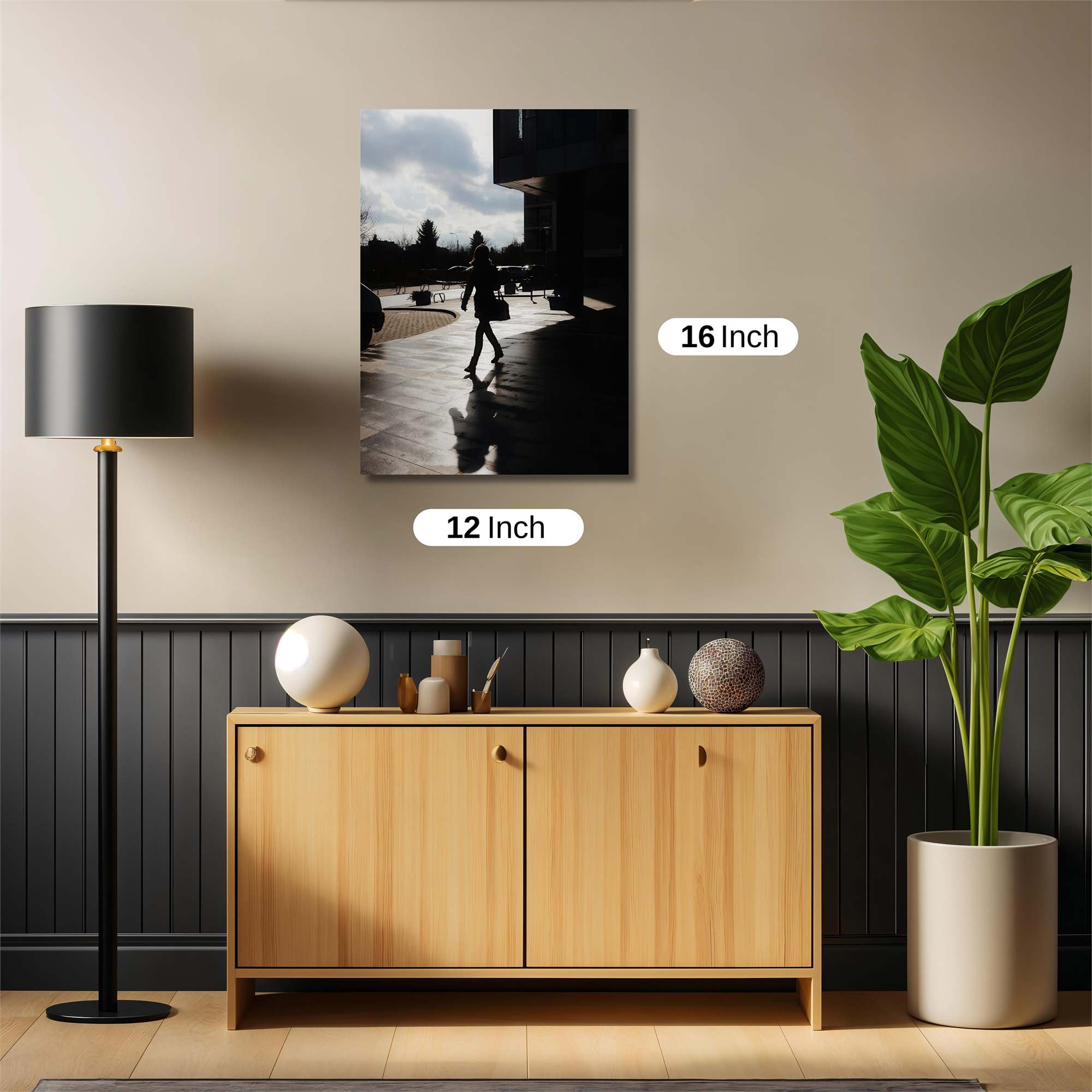 Silhouette Serenity Safe Wall Magnetic / M