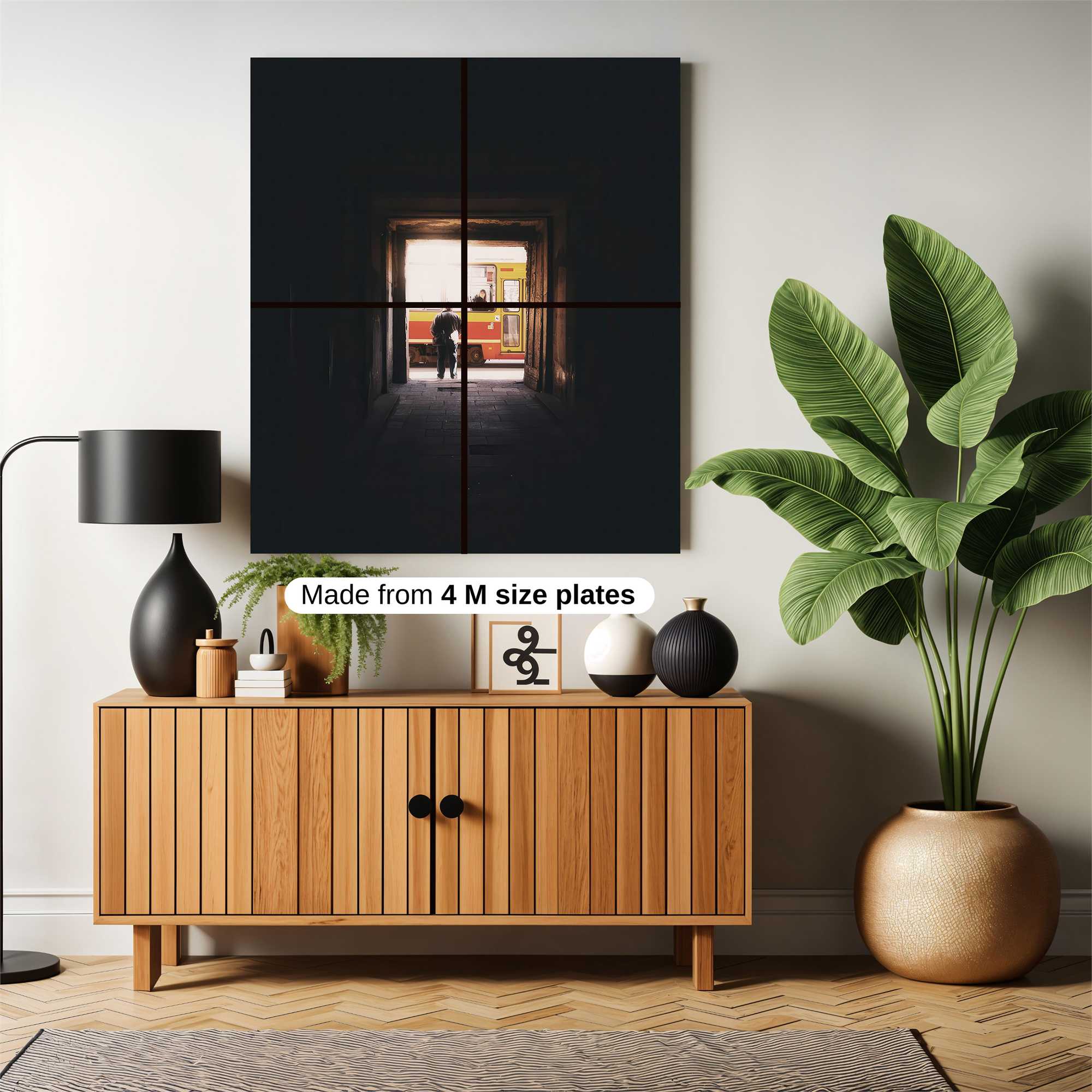 Tunnel Mystery Safe Wall Magnetic / M
