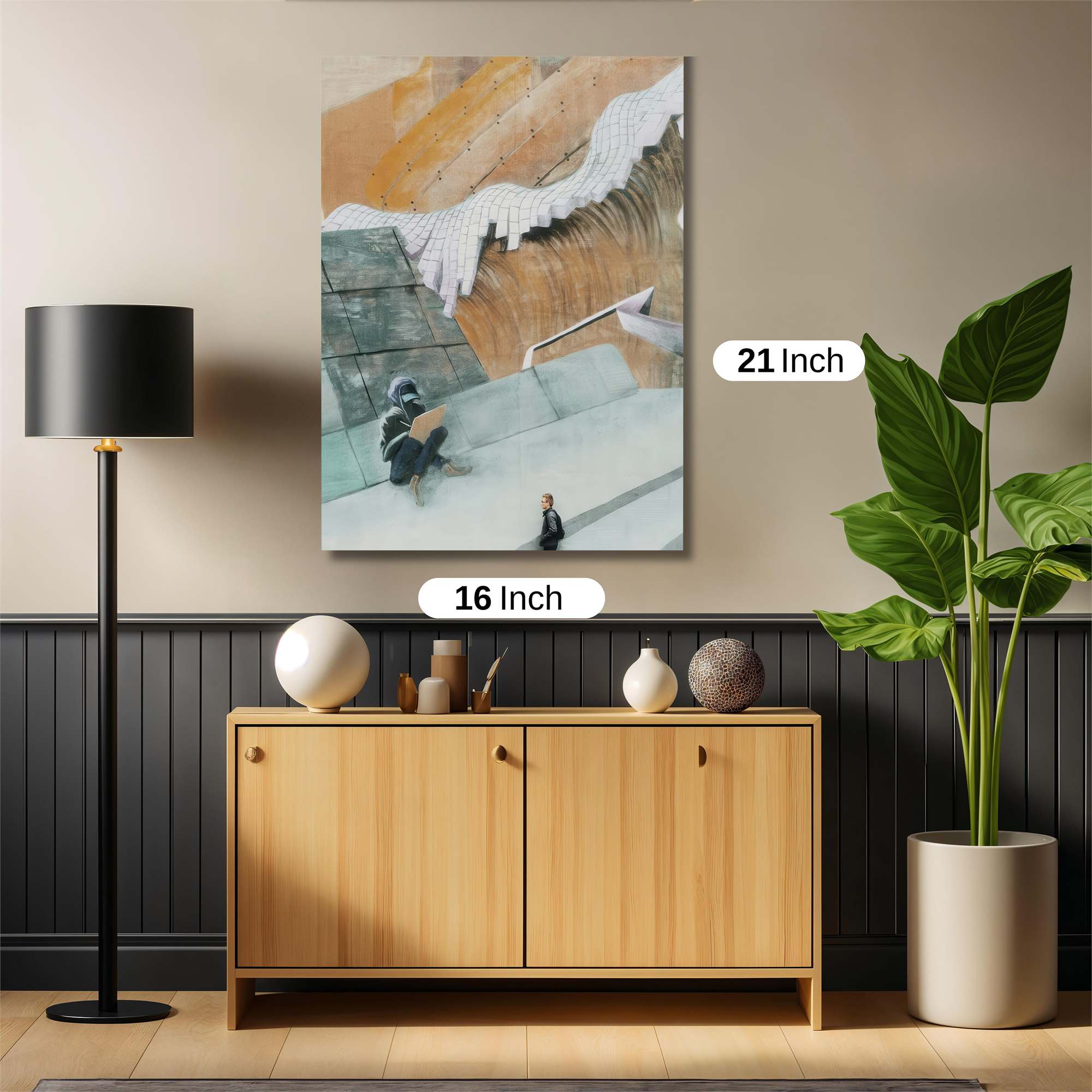 Artist's Dreamscape Safe Wall Magnetic / M