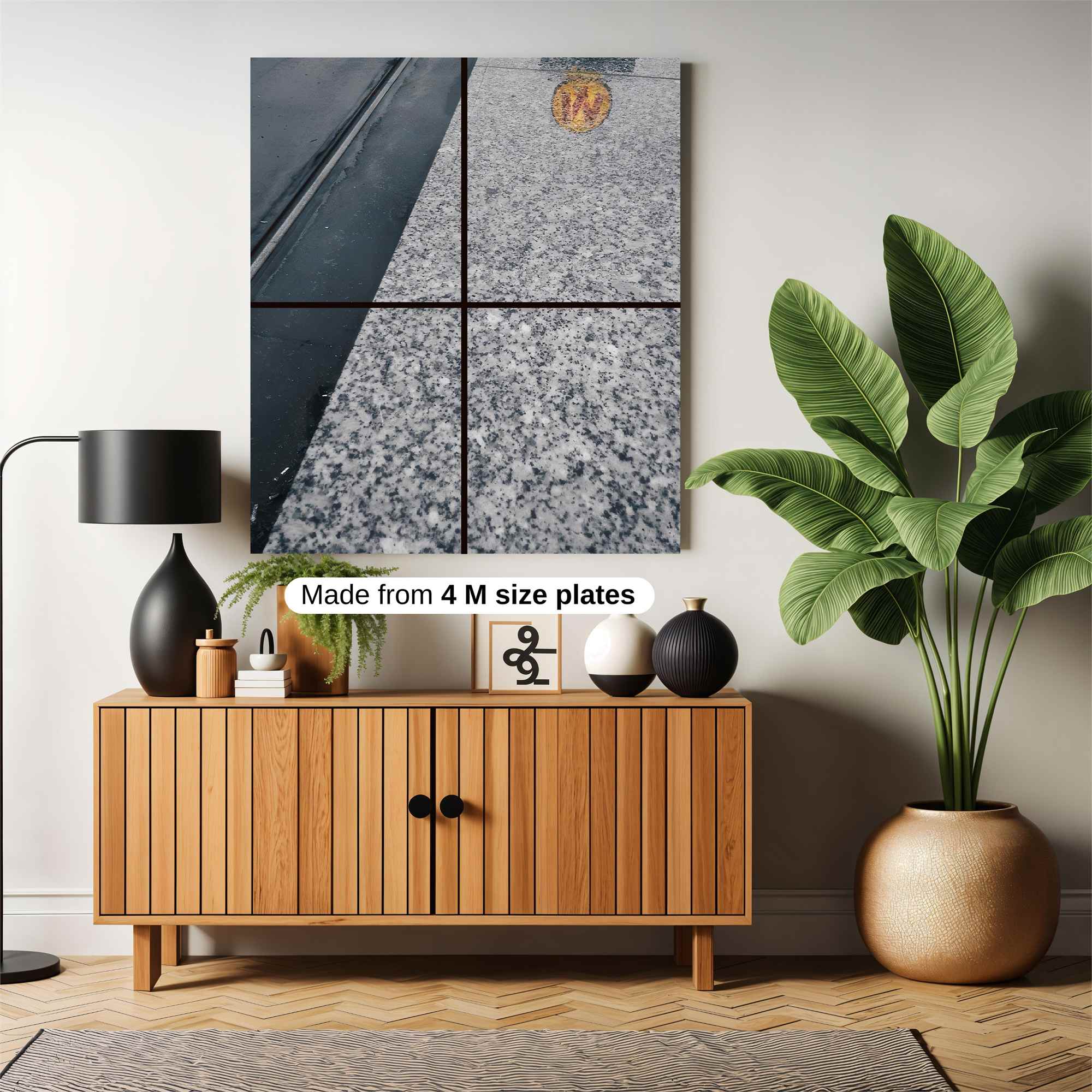 Sidewalk Speckle Safe Wall Magnetic / M