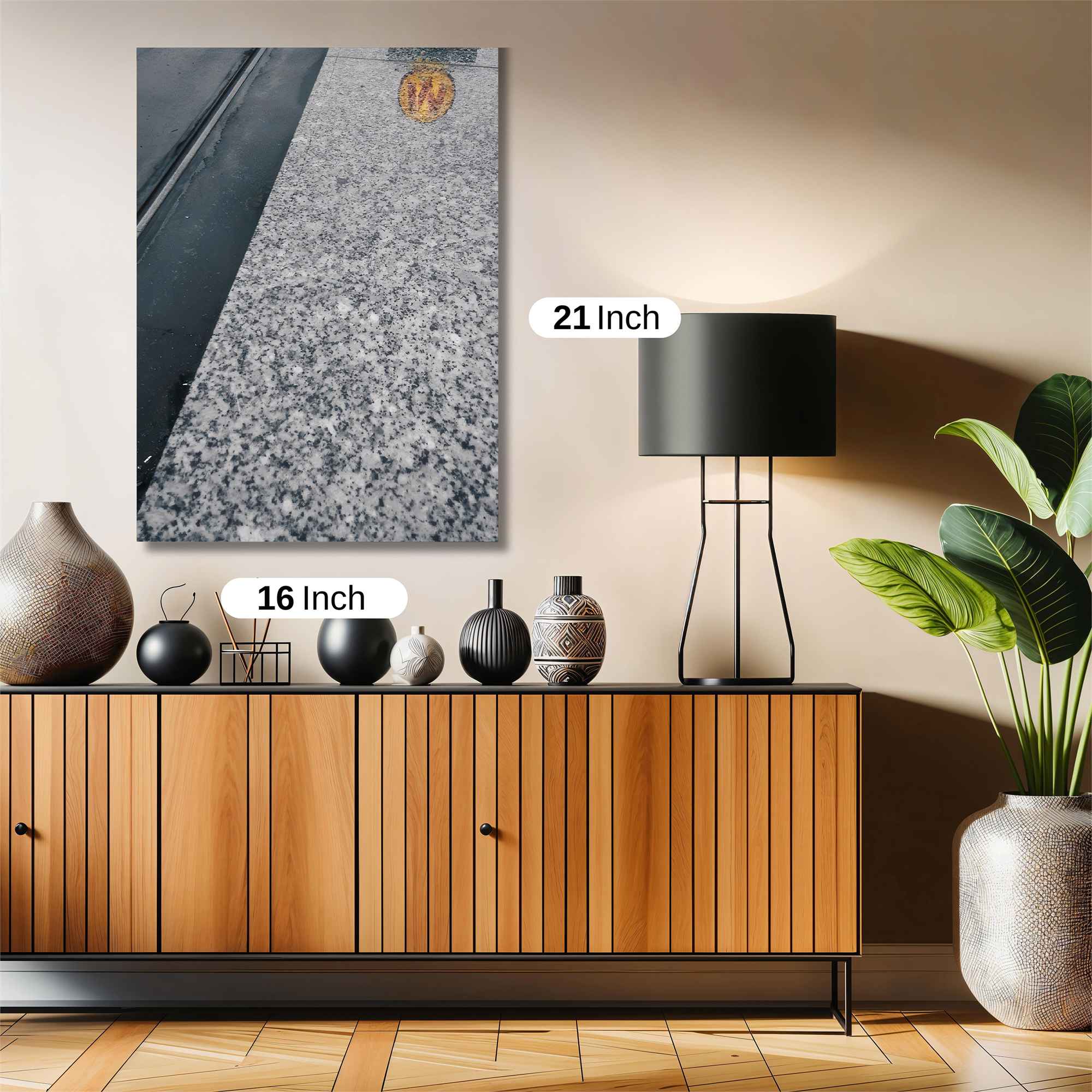 Sidewalk Speckle Safe Wall Magnetic / M