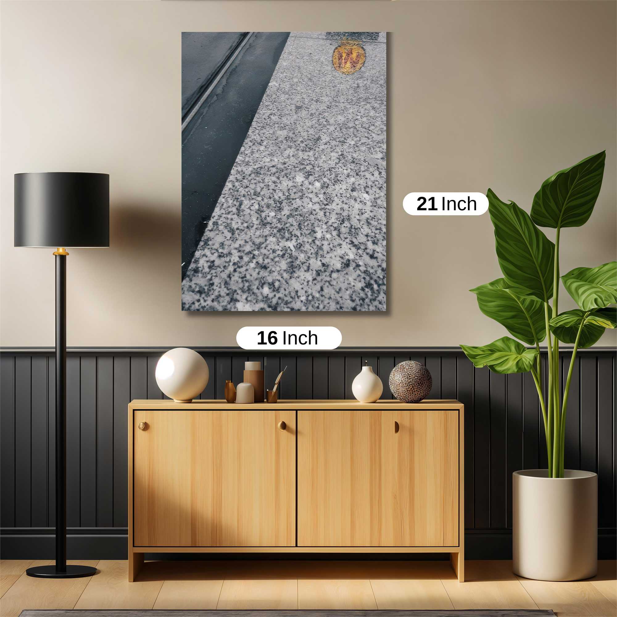Sidewalk Speckle Safe Wall Magnetic / M