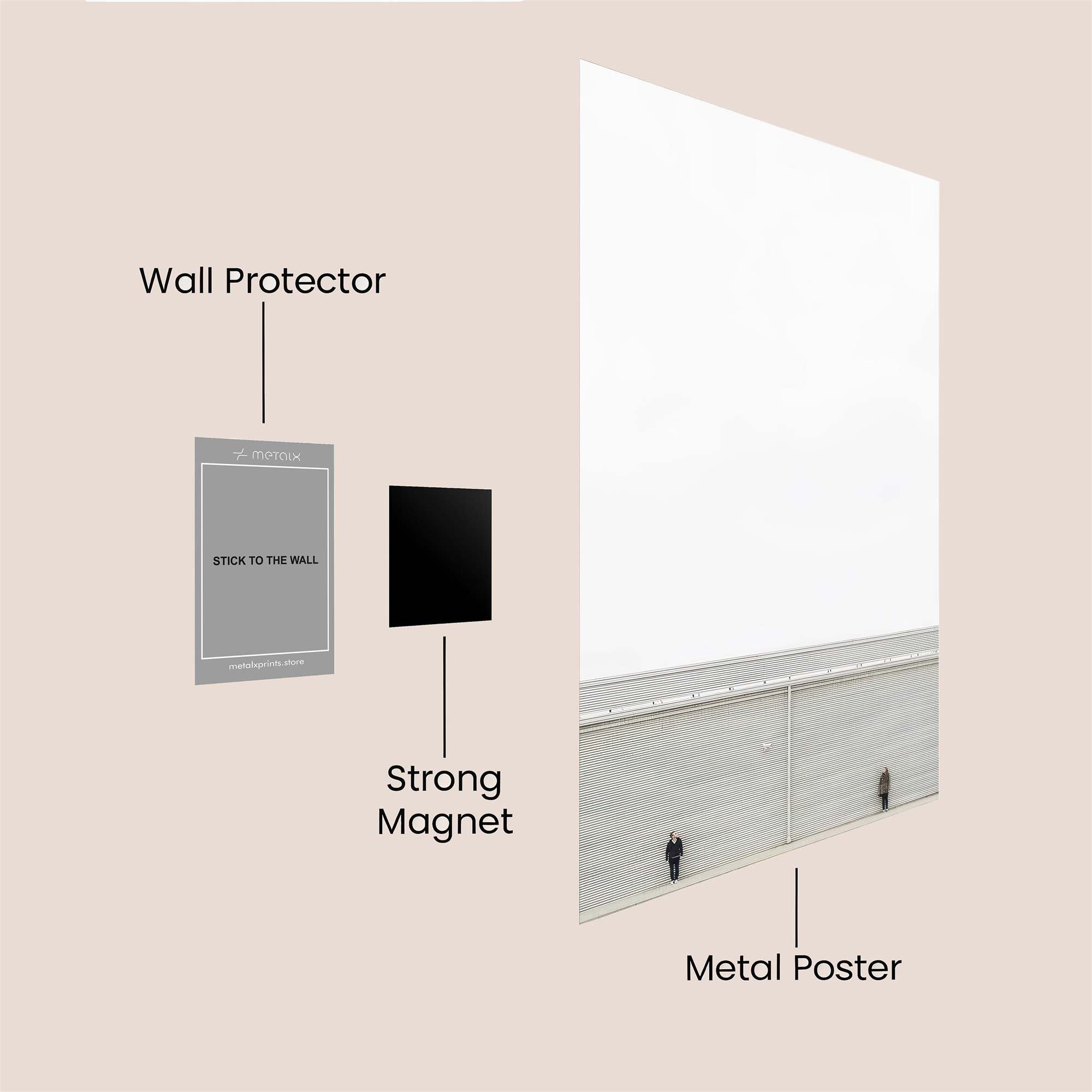 Wall Whisper Safe Wall Magnetic / M